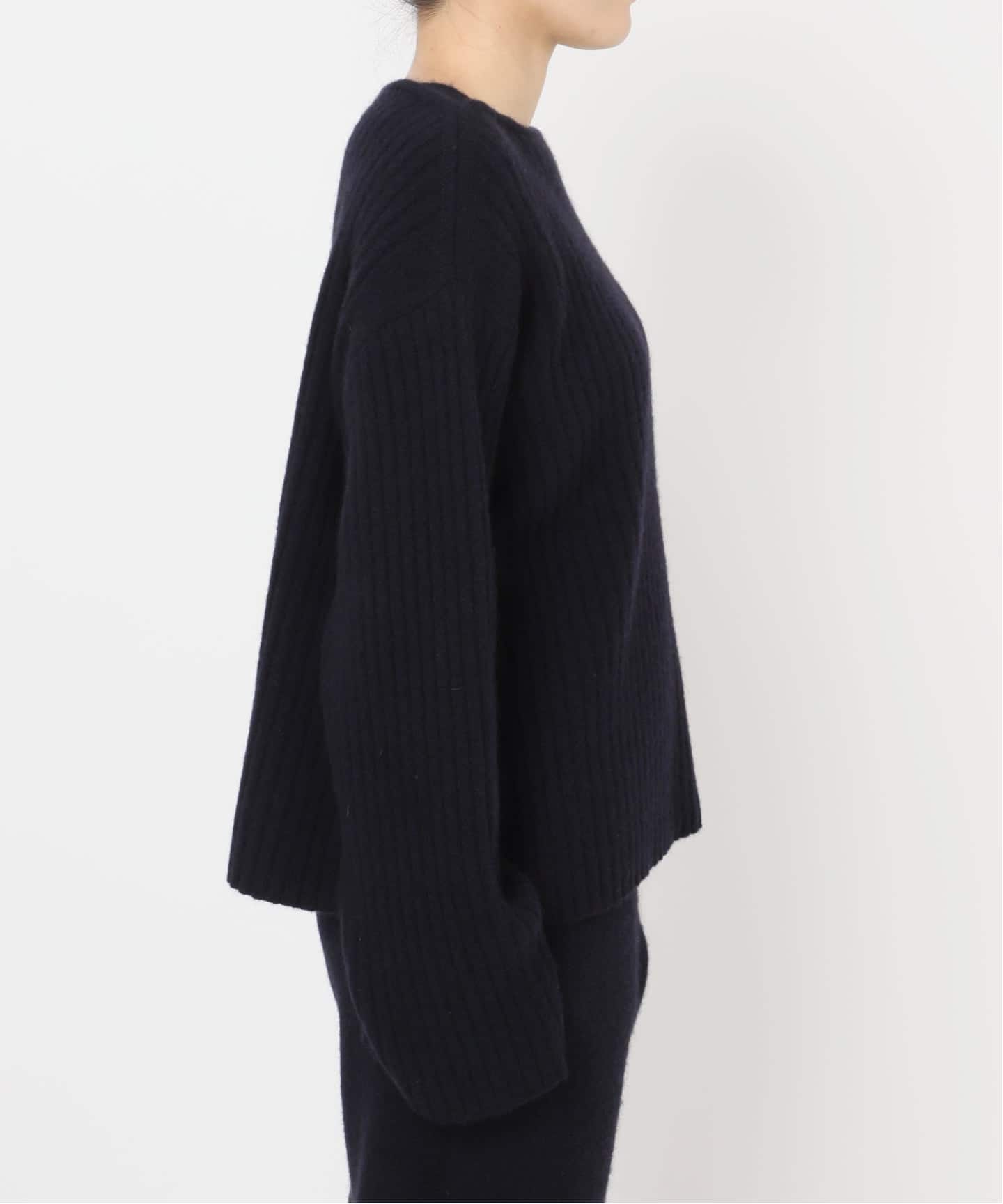 予約》wool yak mix rib Knit プルオーバー（ニット／セーター
