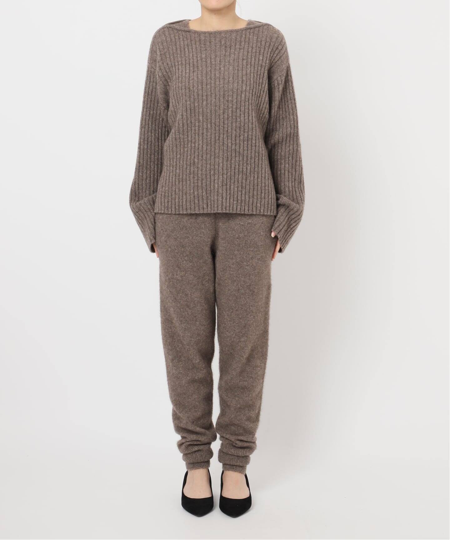 VERMEIL par iena (ヴェルメイユパーイエナ) ニット 新品 予約》wool yak mix rib Knit プルオーバー（ニット／セーター