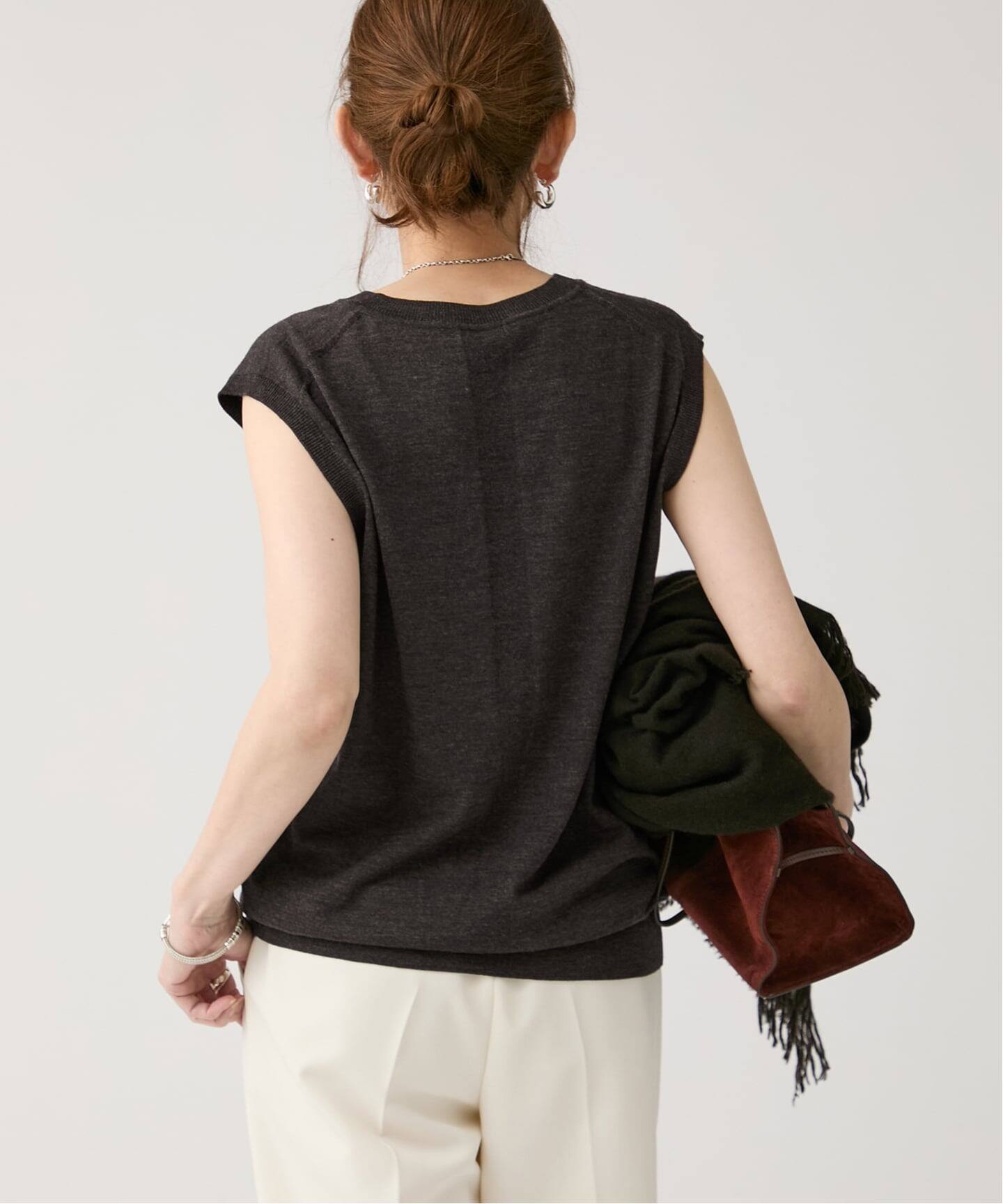VERMEIL par iena (ヴェルメイユパーイエナ) ニット 新品 予約》SLOWOOL Vネック プルオーバー（ニット／セーター