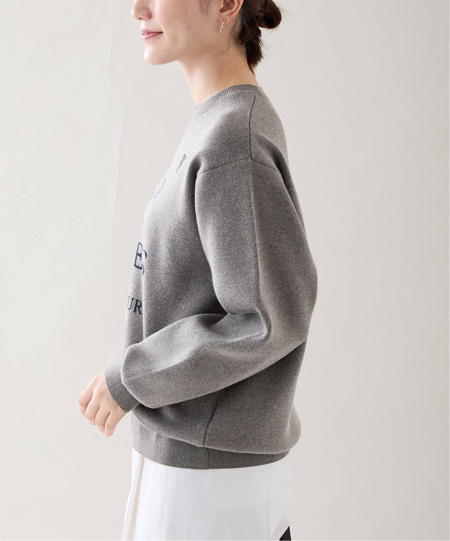 LOGO ジャガードニットプルオーバー（ニット／セーター）｜VERMEIL par  