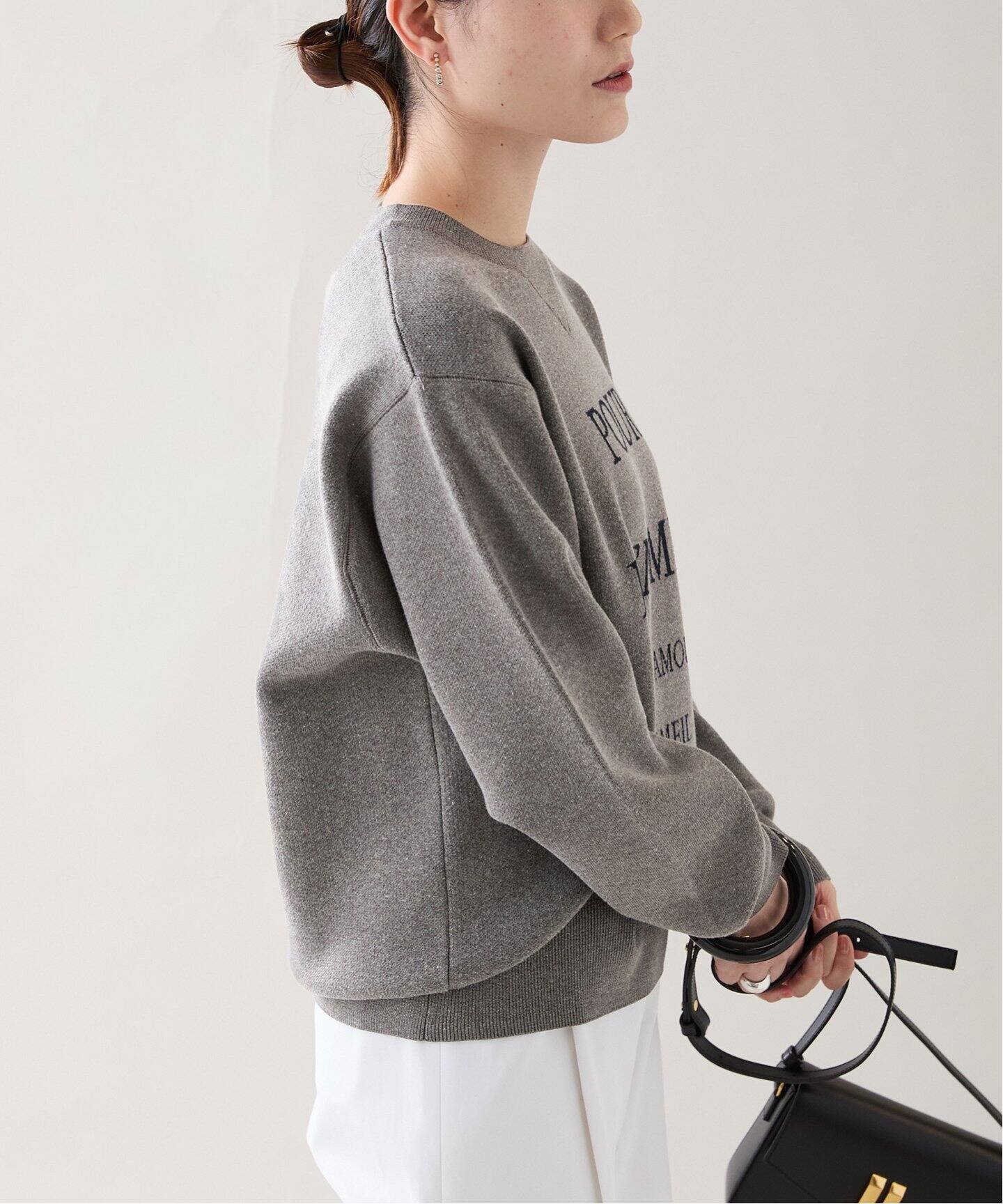 LOGO ジャガードニットプルオーバー（ニット／セーター）｜VERMEIL par  