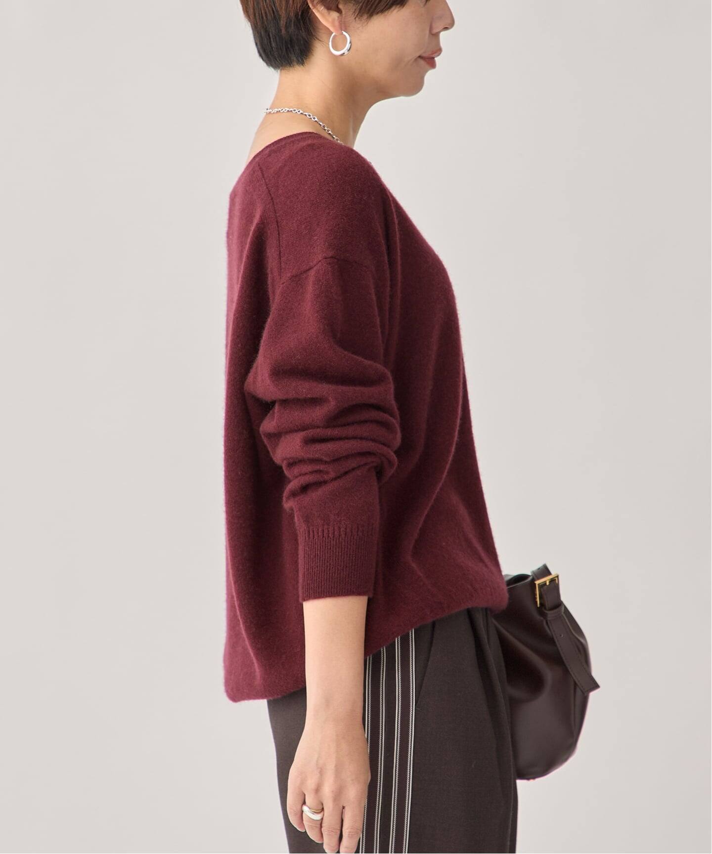 Cashmere100 Vネック knit（ニット／セーター）｜VERMEIL par iena