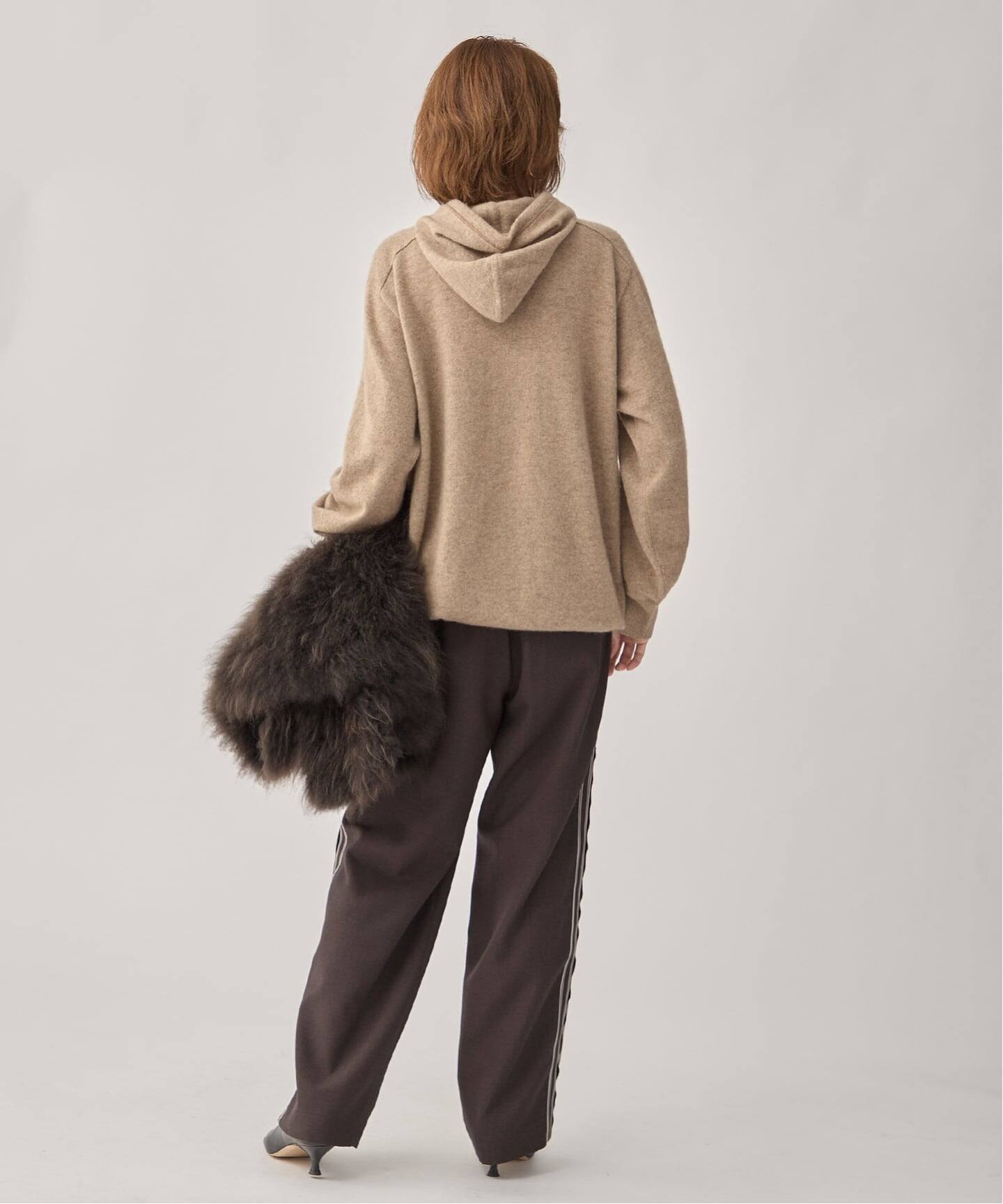 Cashmere 100 Knit Hoodie（ニット／セーター）｜VERMEIL par iena