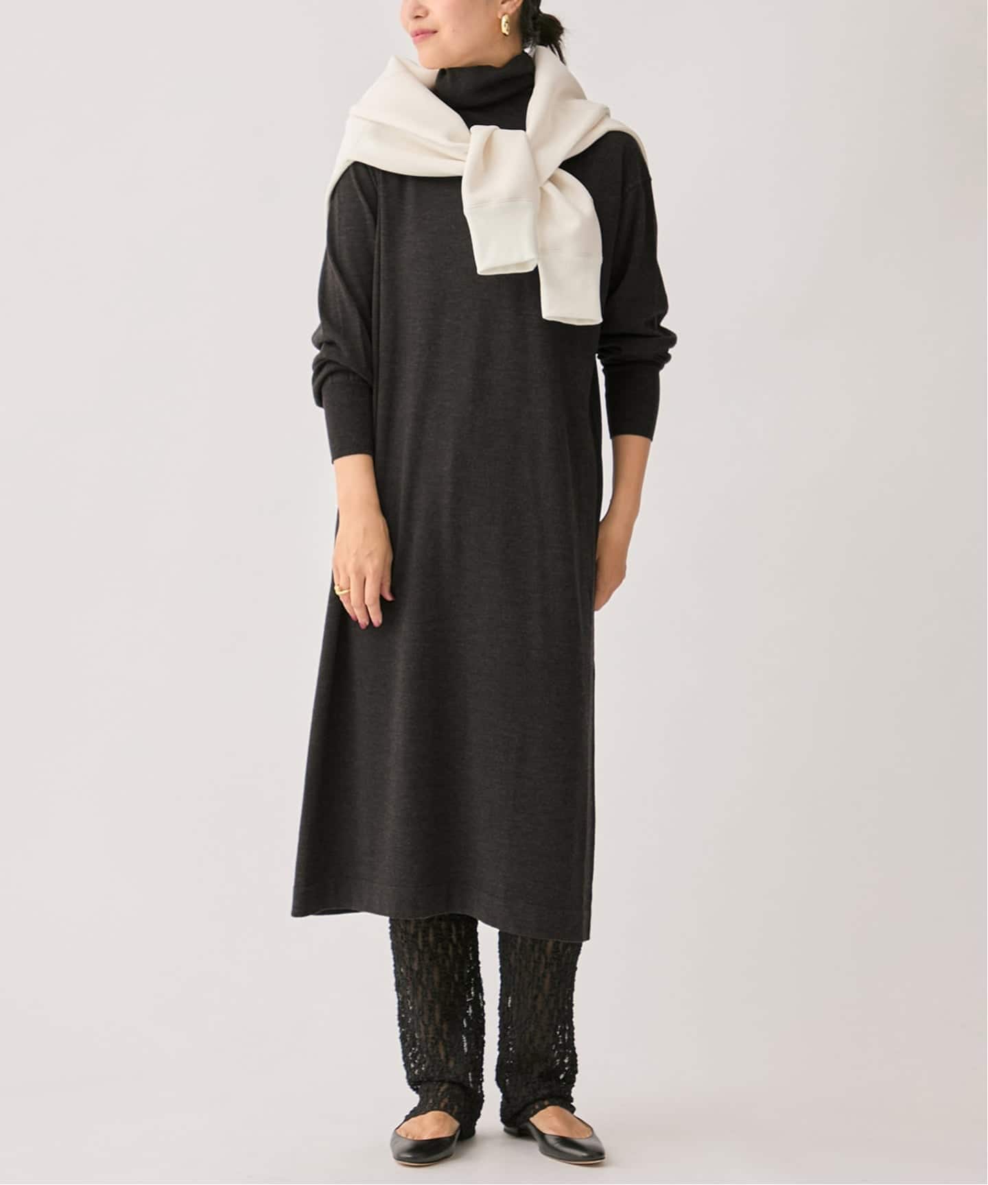 《予約》GLOW wool knit ワンピース