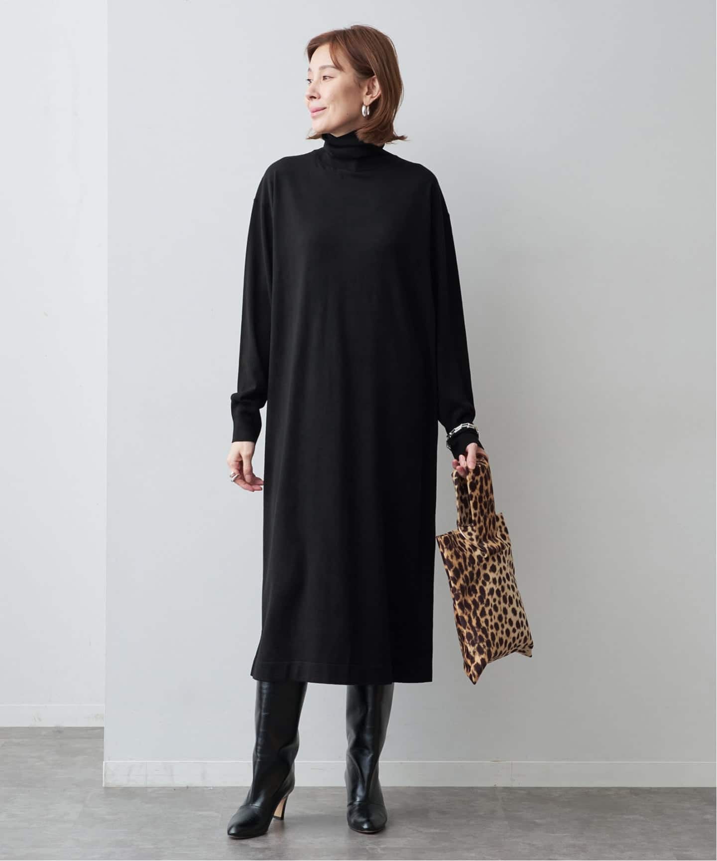 追加》GLOW wool knit ワンピース（ニットワンピース）｜VERMEIL par