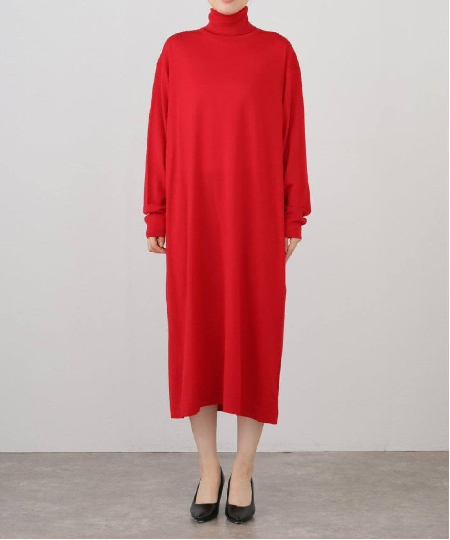 追加》GLOW wool knit ワンピース（ニットワンピース）｜VERMEIL par