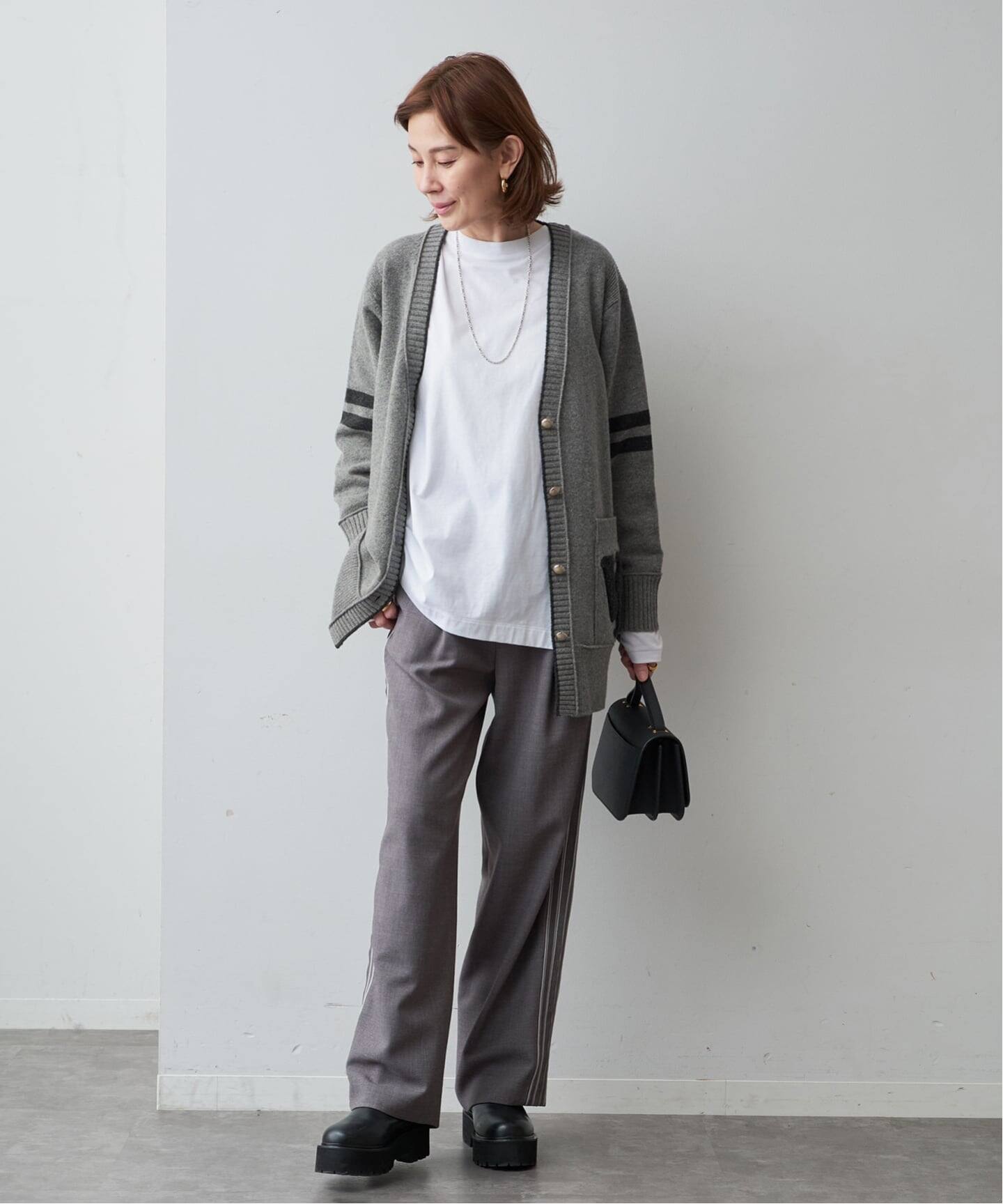 Collage LOGO カーディガン（カーディガン）｜VERMEIL par iena