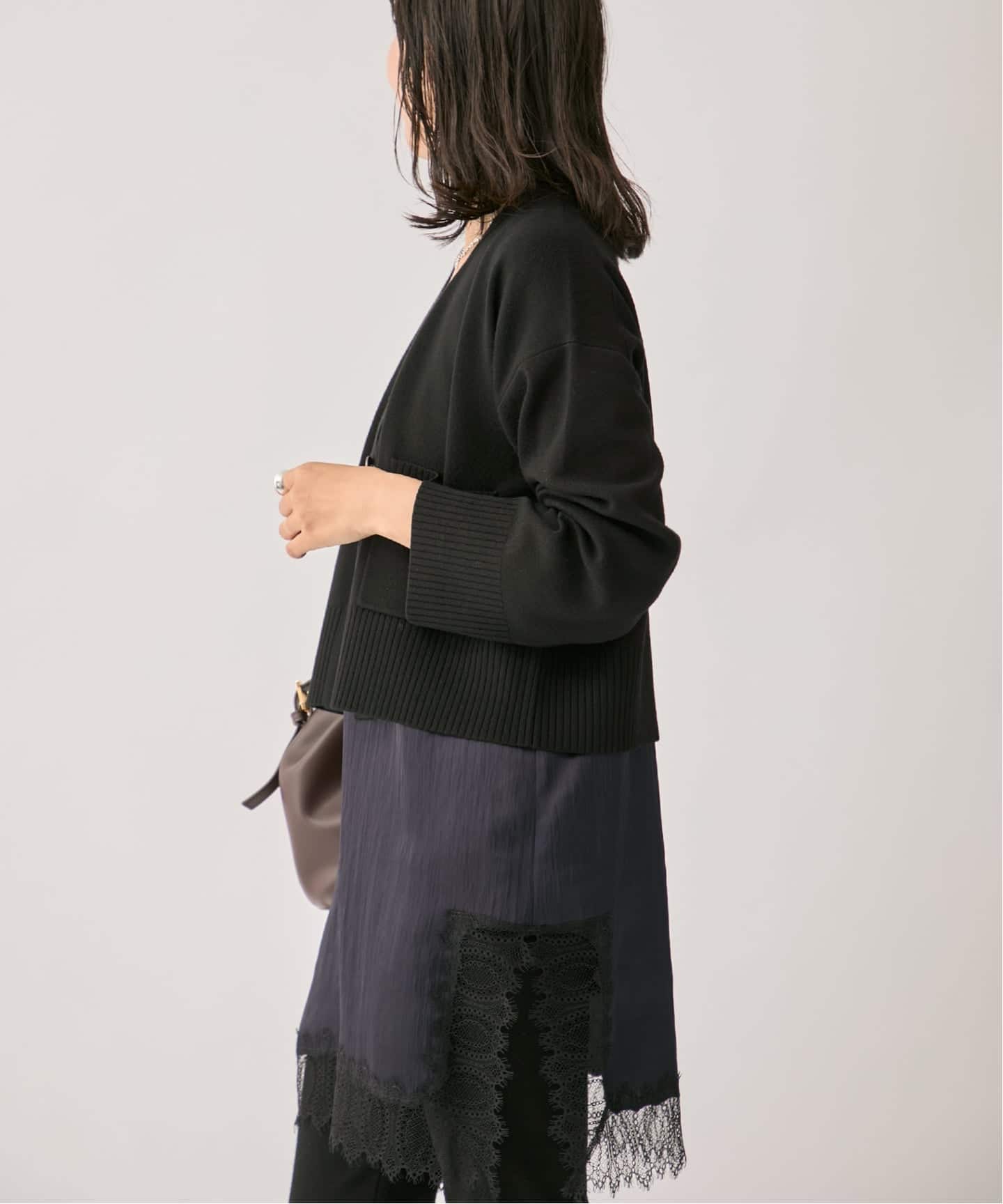 【美品】ヴェルメイユパーイエナ 定価3万円 ウール リブ Vネック カーディガン 美品】ヴェルメイユパーイエナ 定価3万円 ウール リブ Vネック