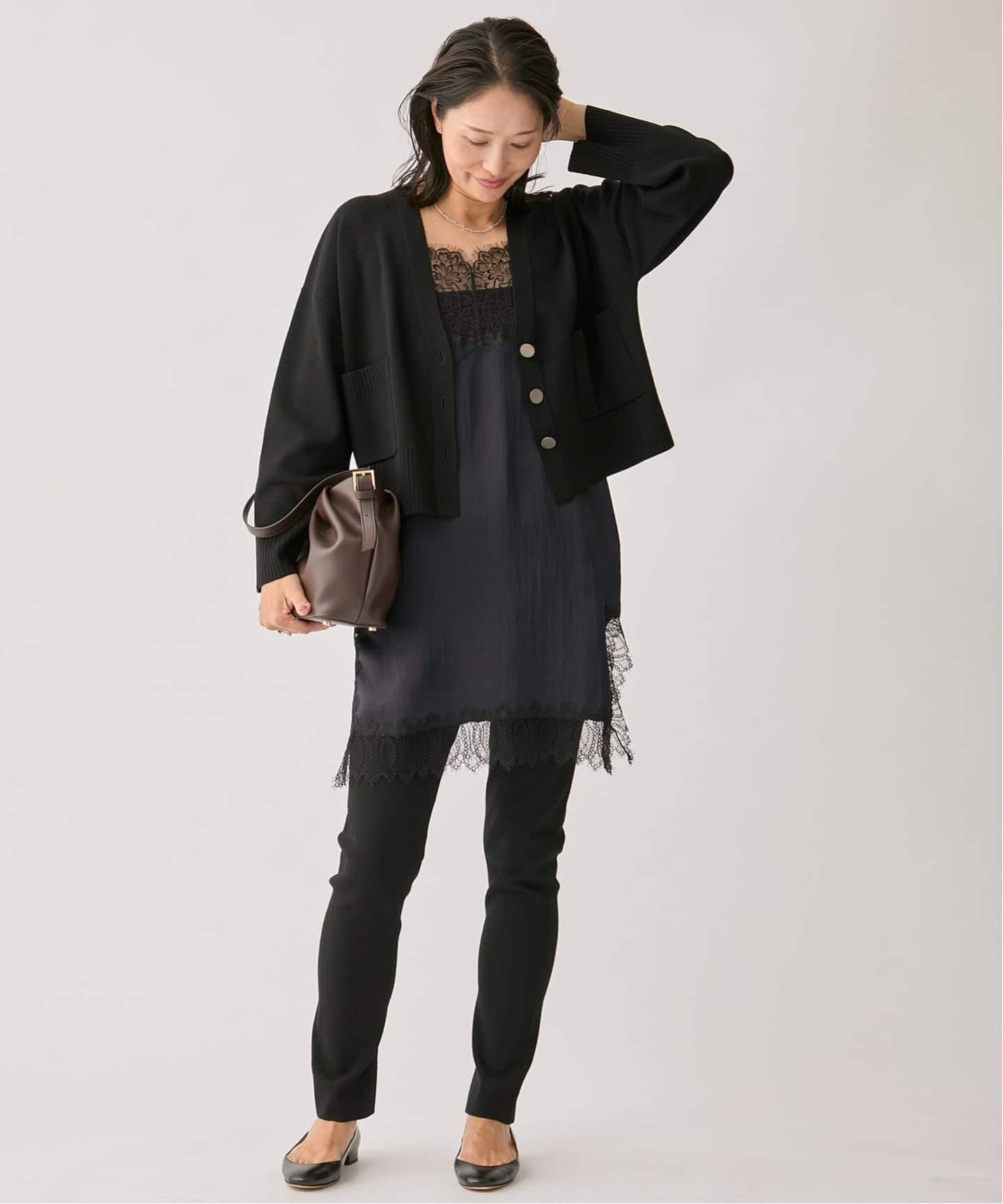 新品✦ヴェルメイユパーイエナ VERMEIL par iena◎カーディガン wool knit Vneck カーディガン（カーディガン）｜VERMEIL par iena