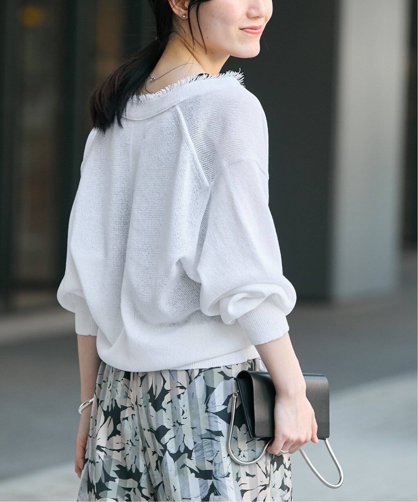 VERMEIL par iena｜ペーパーテープヤーン カーデ | Rakuten