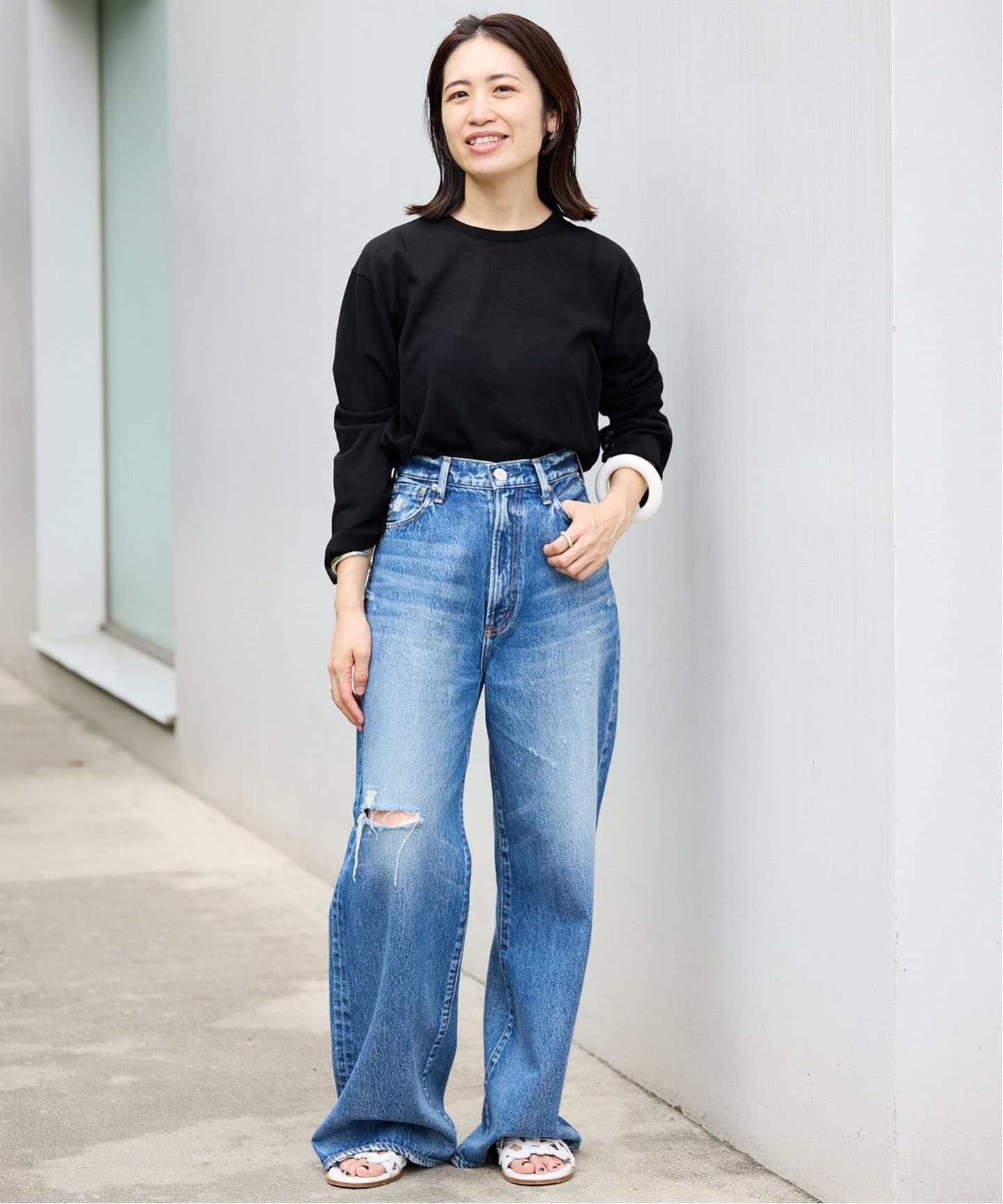 ICE Feel Cotton Knit プルオーバー（ニット／セーター）｜VERMEIL par