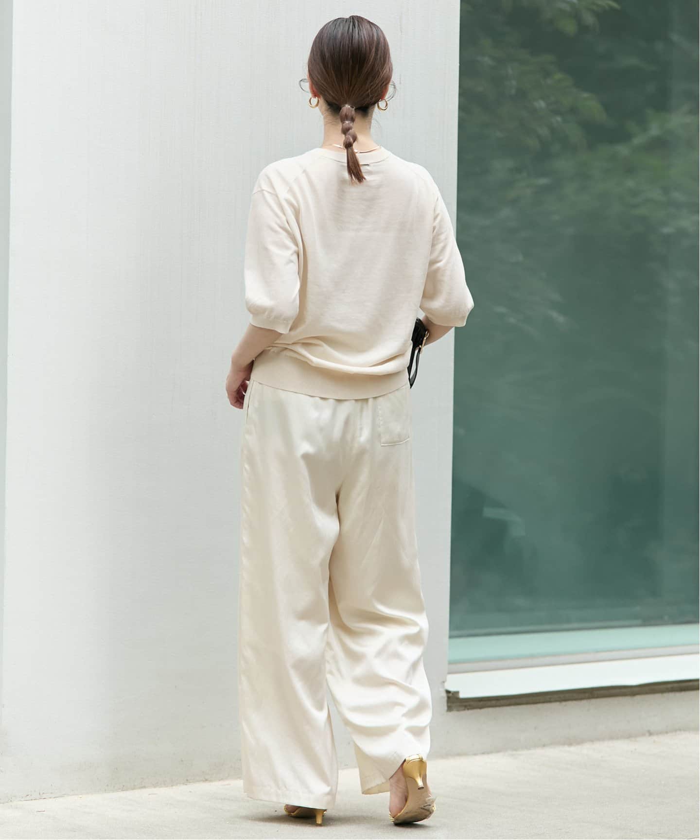 ITALIAN Cotton Basic プルオーバー（ニット／セーター