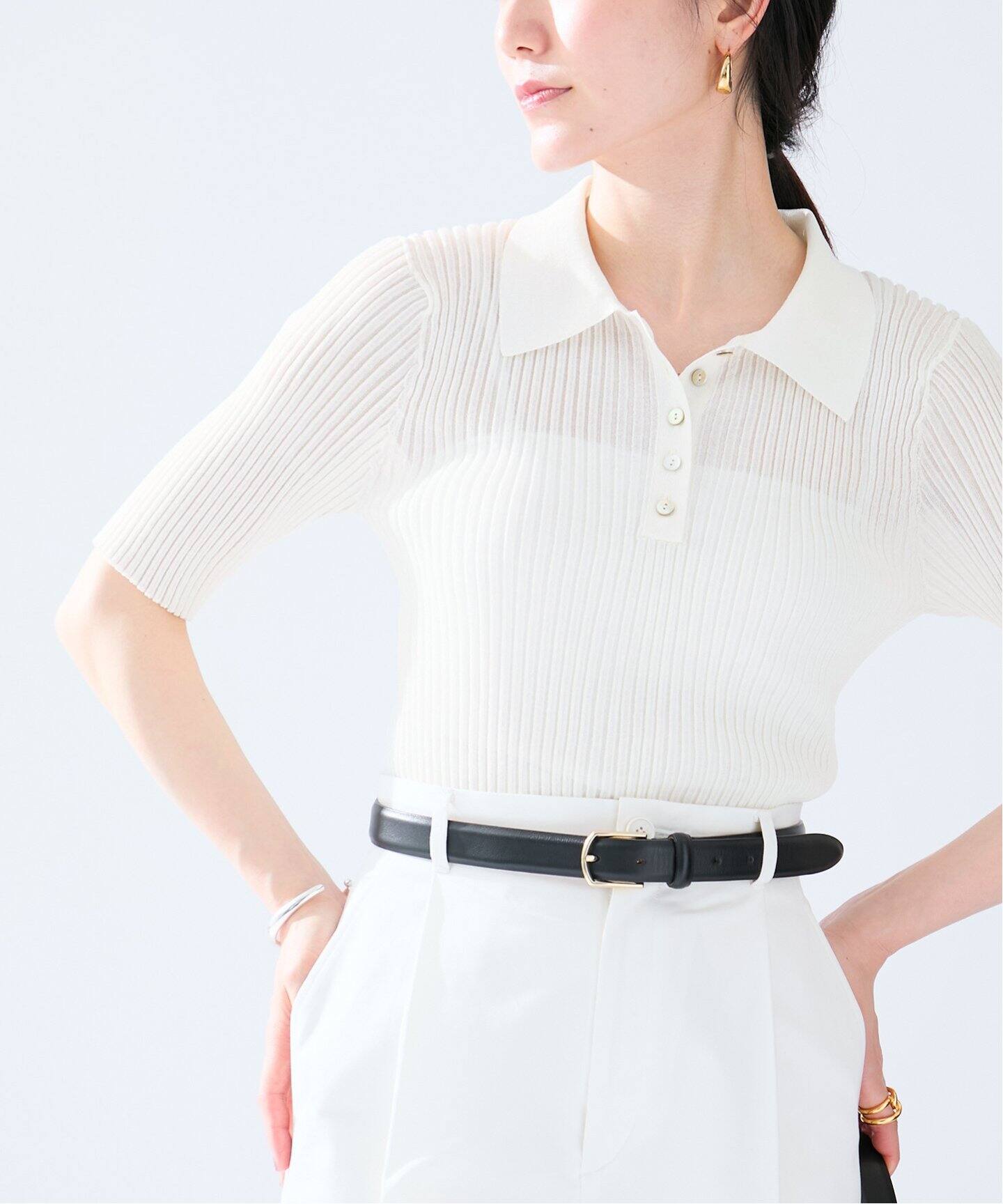 Rib Knit shirt（ニット／セーター）｜VERMEIL par iena