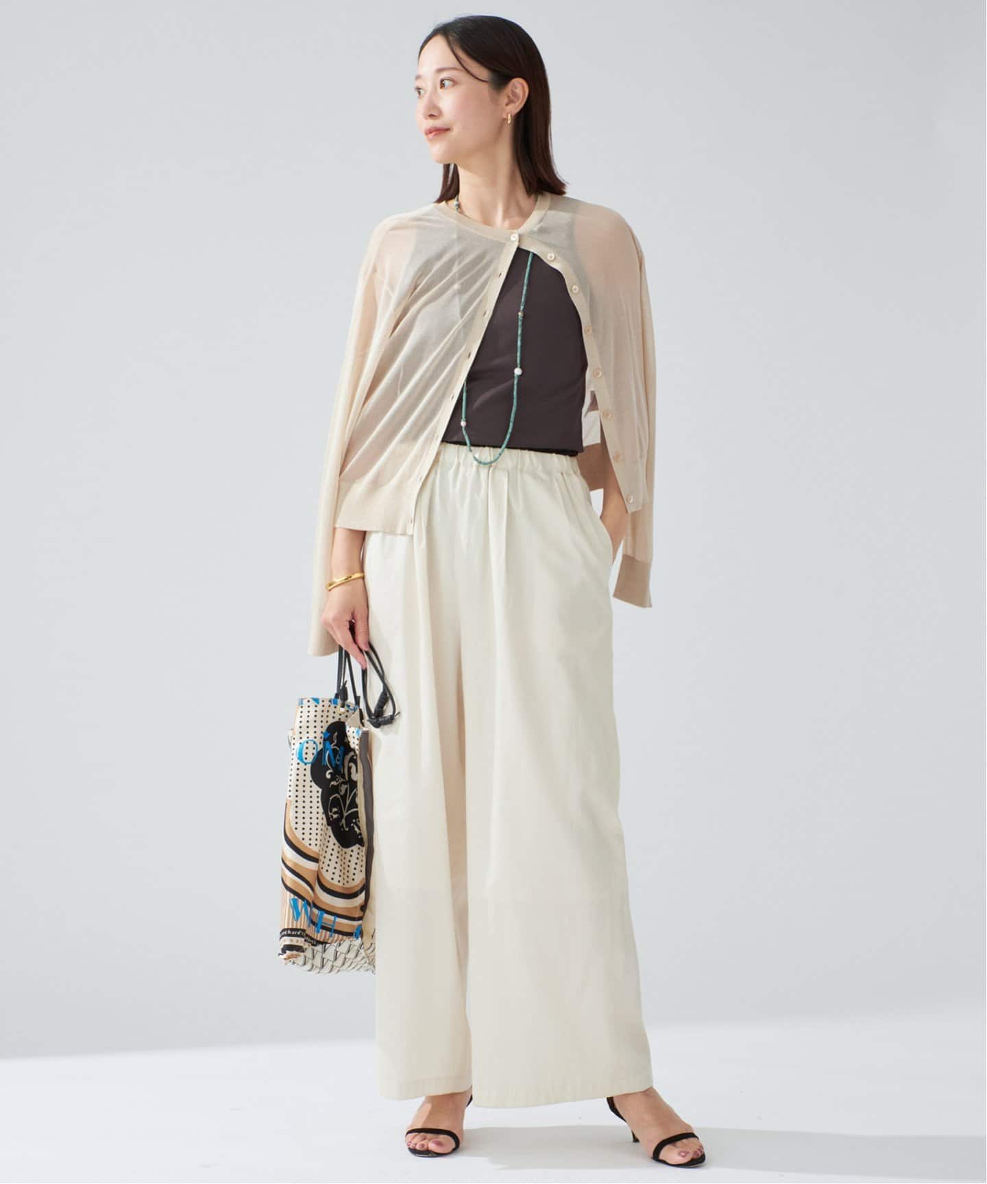 Luxe Sheer Knit Short カーディガン（カーディガン）｜VERMEIL par