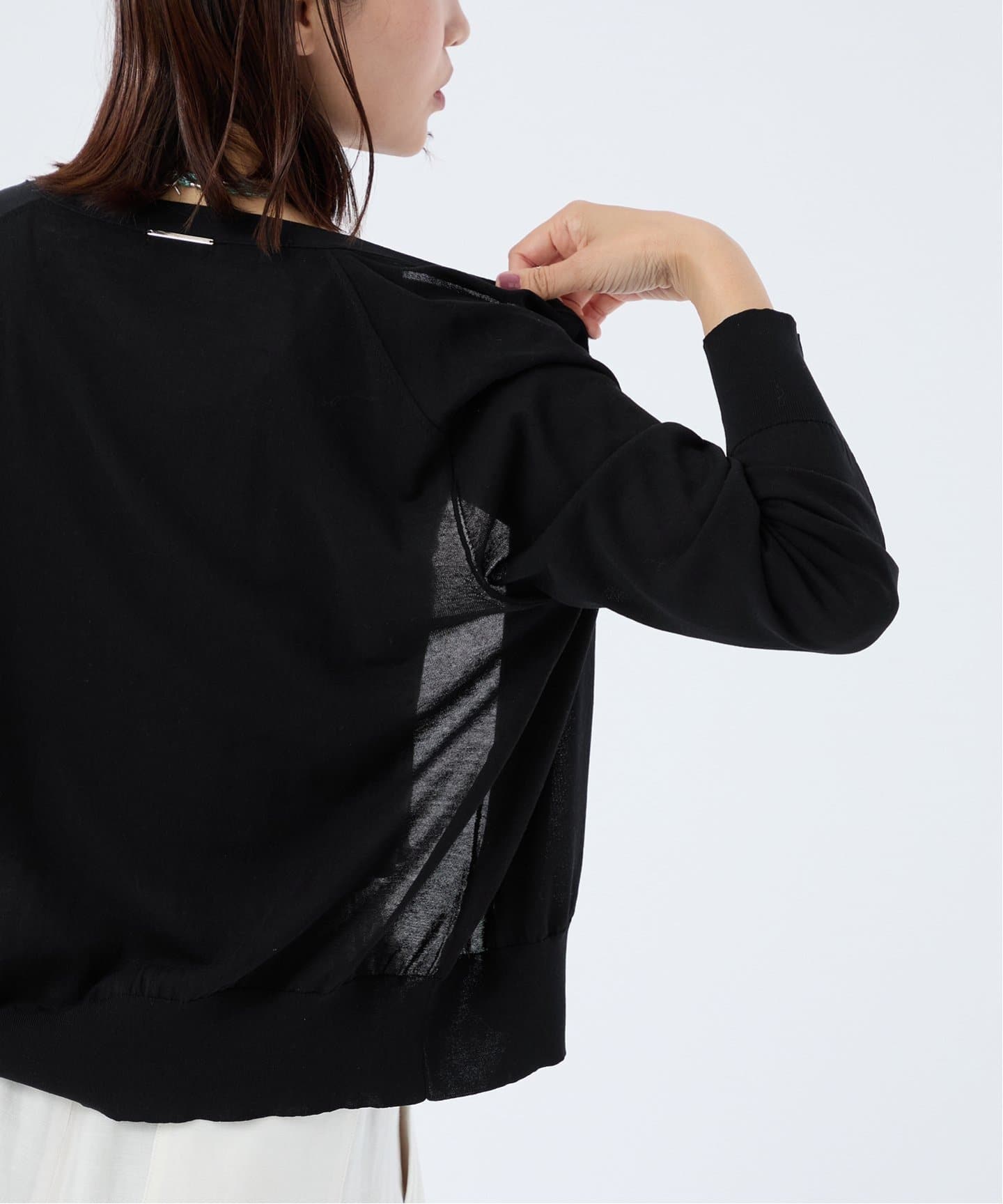 ICE VNECK CARDIGAN 新品未使用 接触冷感/UV機能》FROSTYCOTTON Vネックカーディガン｜ベーセー