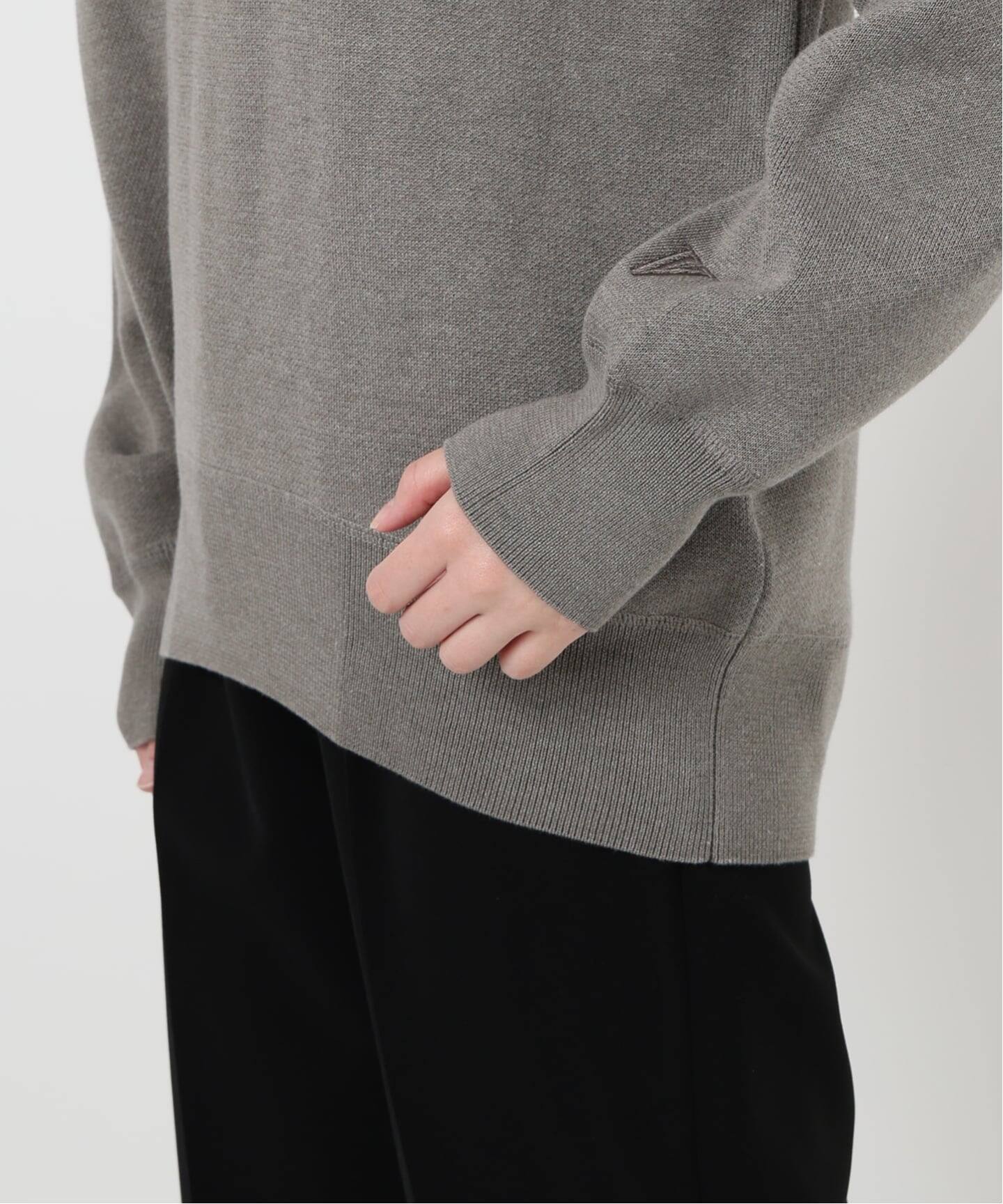 値上げ ヴェルメイユパーイエナ　2024AWロゴスエット 予約》LOGO Knit pullover（ニット／セーター）｜VERMEIL par