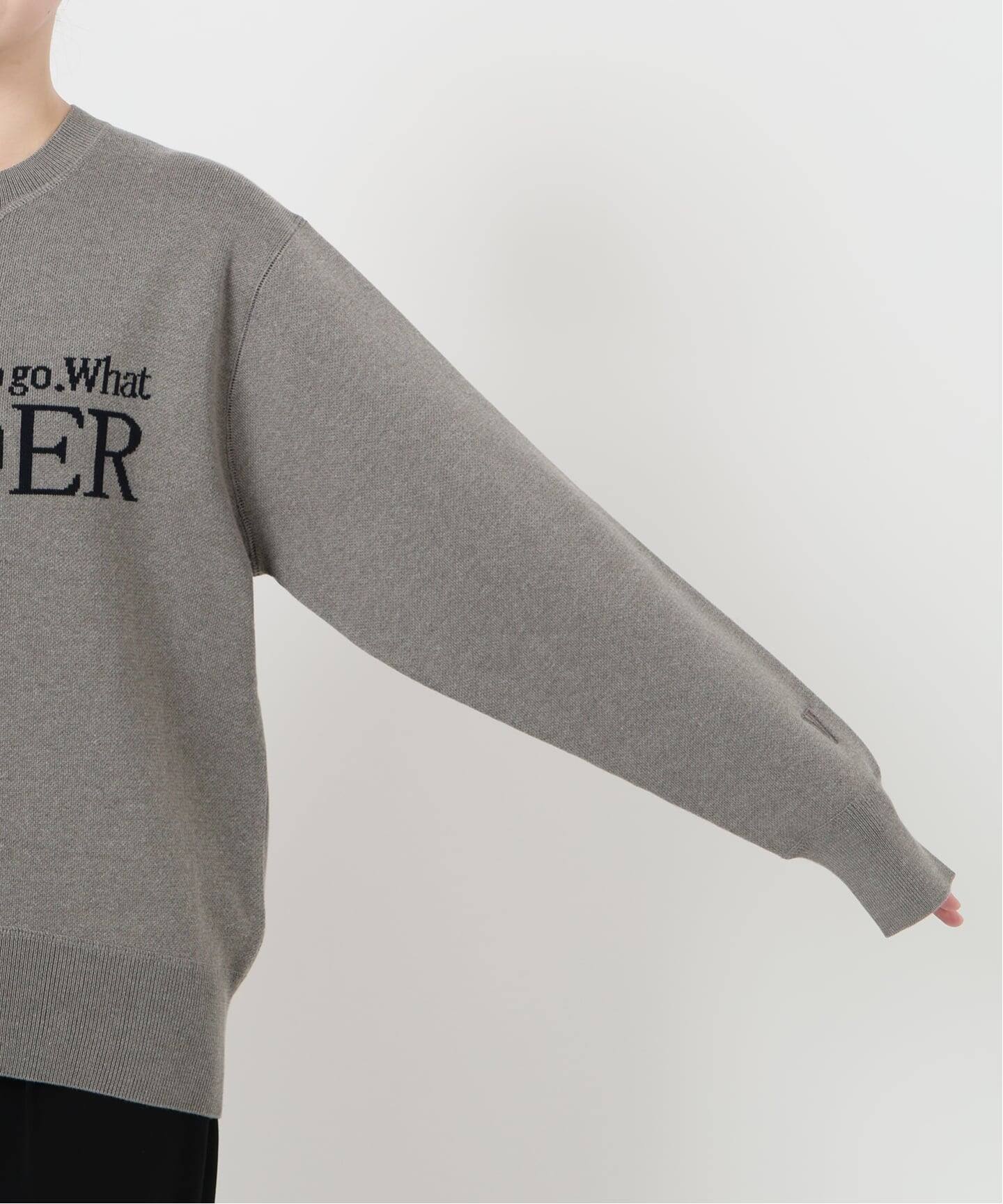 LOGO Knit プルオーバー（ニット／セーター）｜VERMEIL par iena