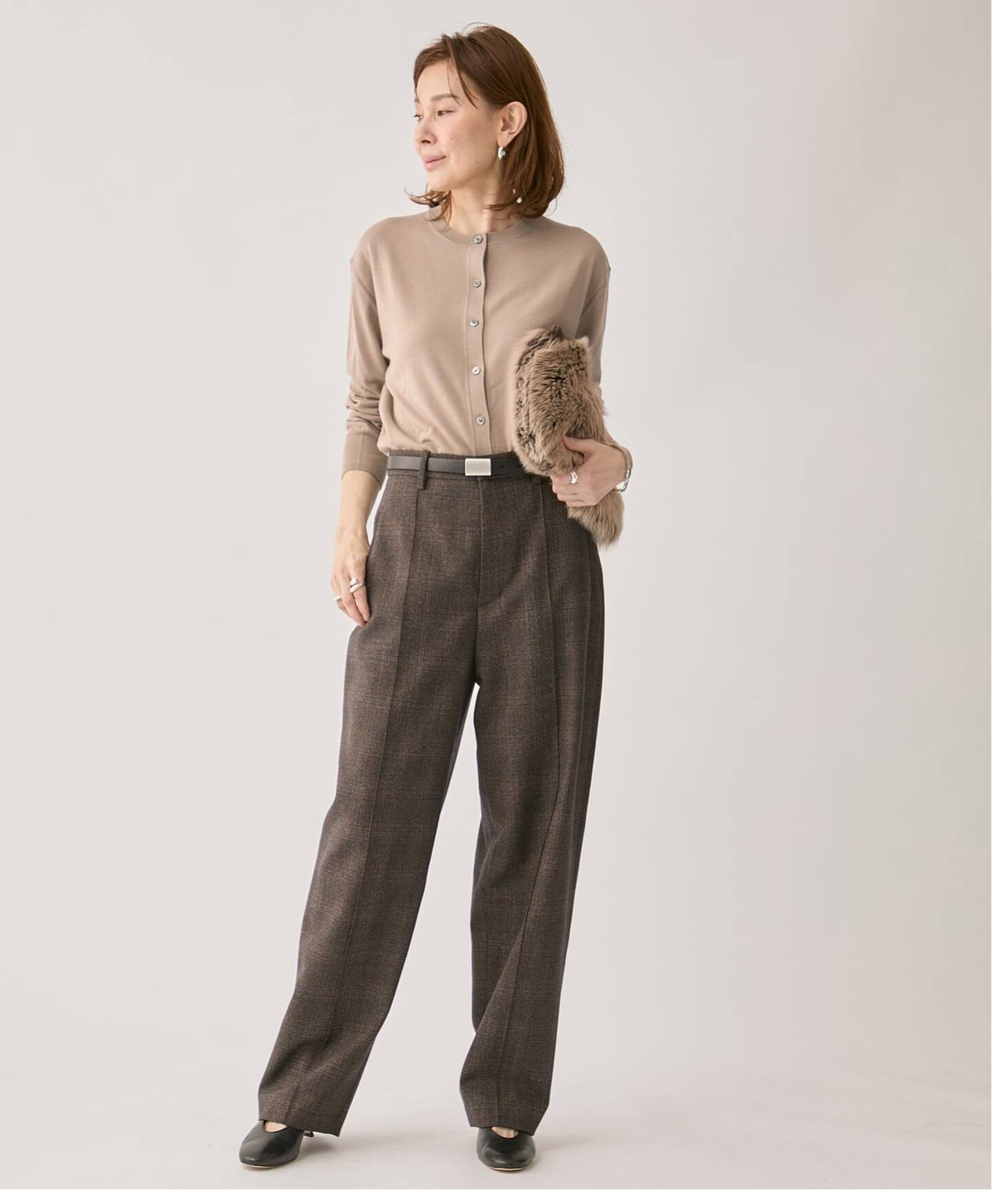 GLOW wool knit カーディガン（カーディガン）｜VERMEIL par iena