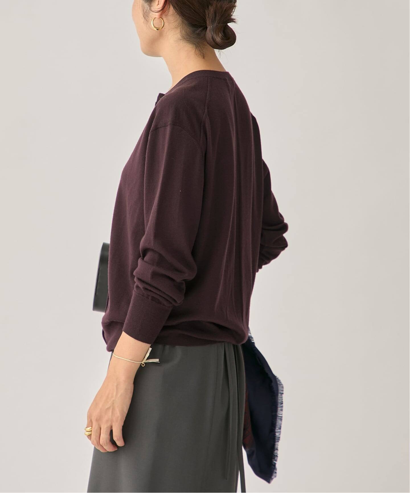 GLOW wool knit カーディガン（カーディガン）｜VERMEIL par