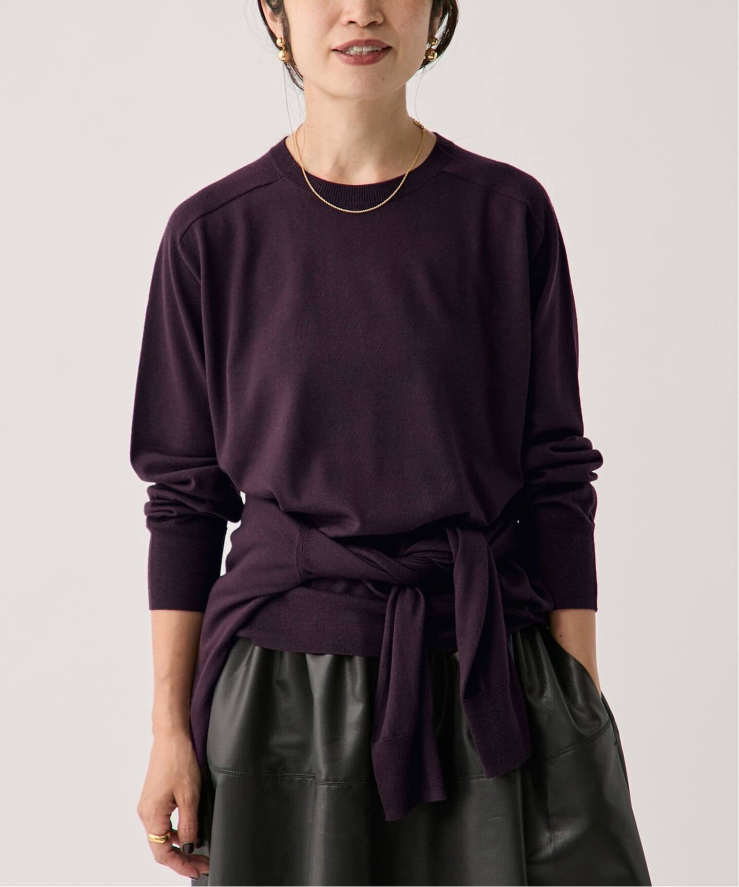 GLOW wool crew knit（ニット／セーター）｜VERMEIL par iena