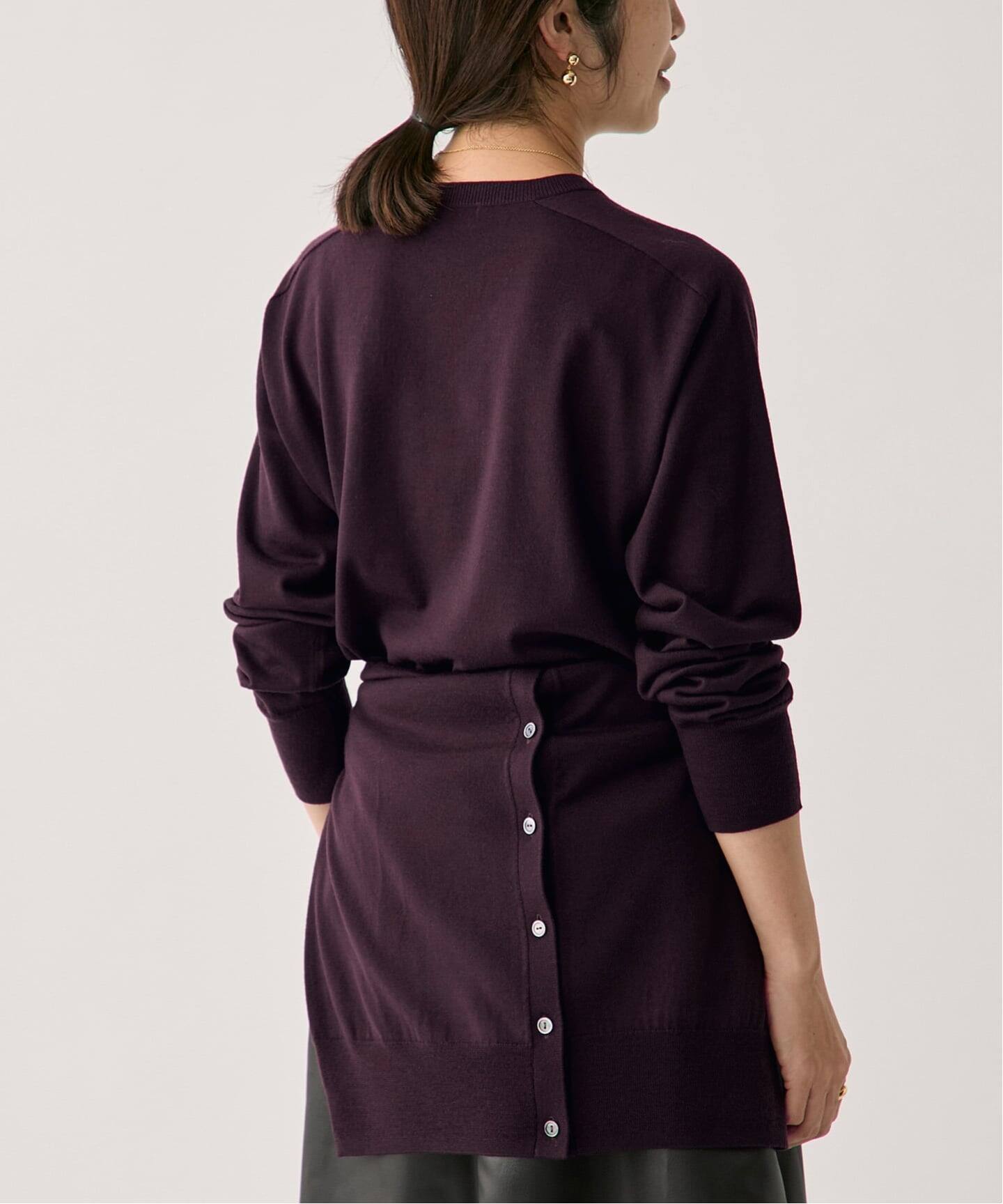 予約》GLOW wool crew knit（ニット／セーター）｜VERMEIL par