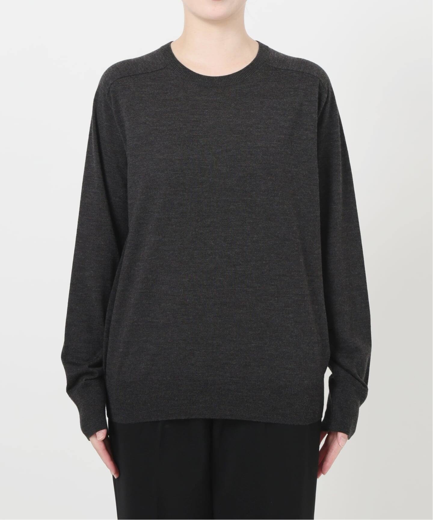 予約》GLOW wool crew knit（ニット／セーター）｜VERMEIL par