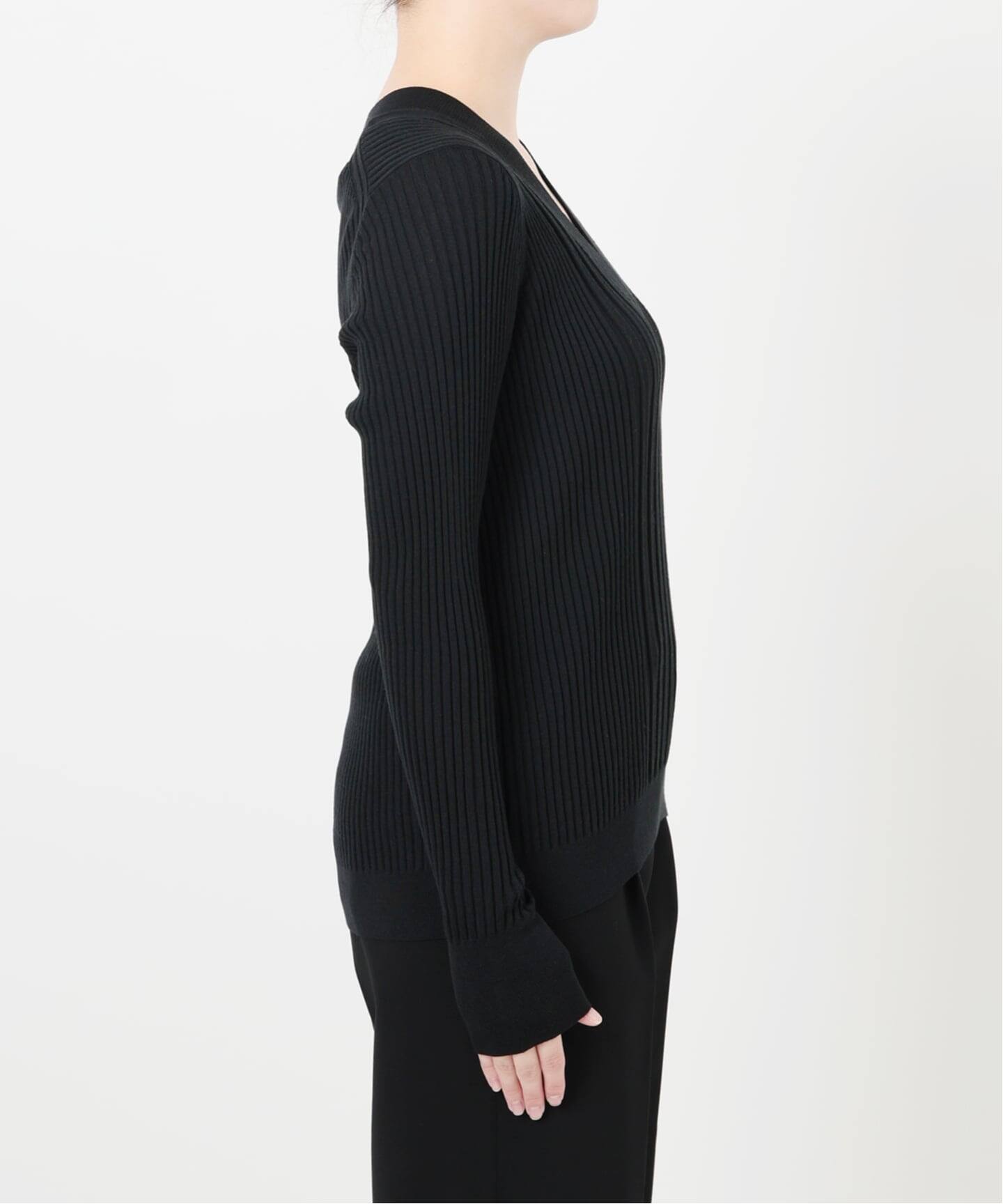 SLOWOOL Vネック プルオーバー（ニット／セーター）｜VERMEIL par iena