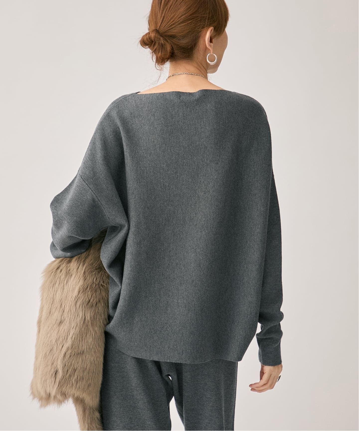 ボートネックプルオーバー（ニット／セーター）｜VERMEIL par iena