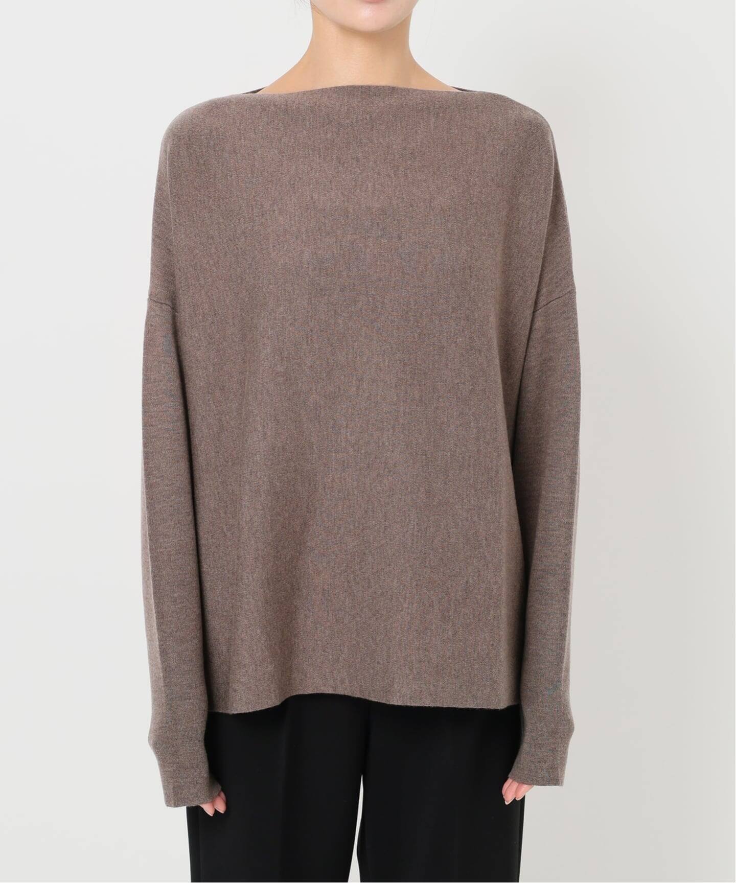 追加》ボートネックプルオーバー(ニット/セーター)|VERMEIL par 追加》ボートネックプルオーバー(ニット/セーター)|VERMEIL par