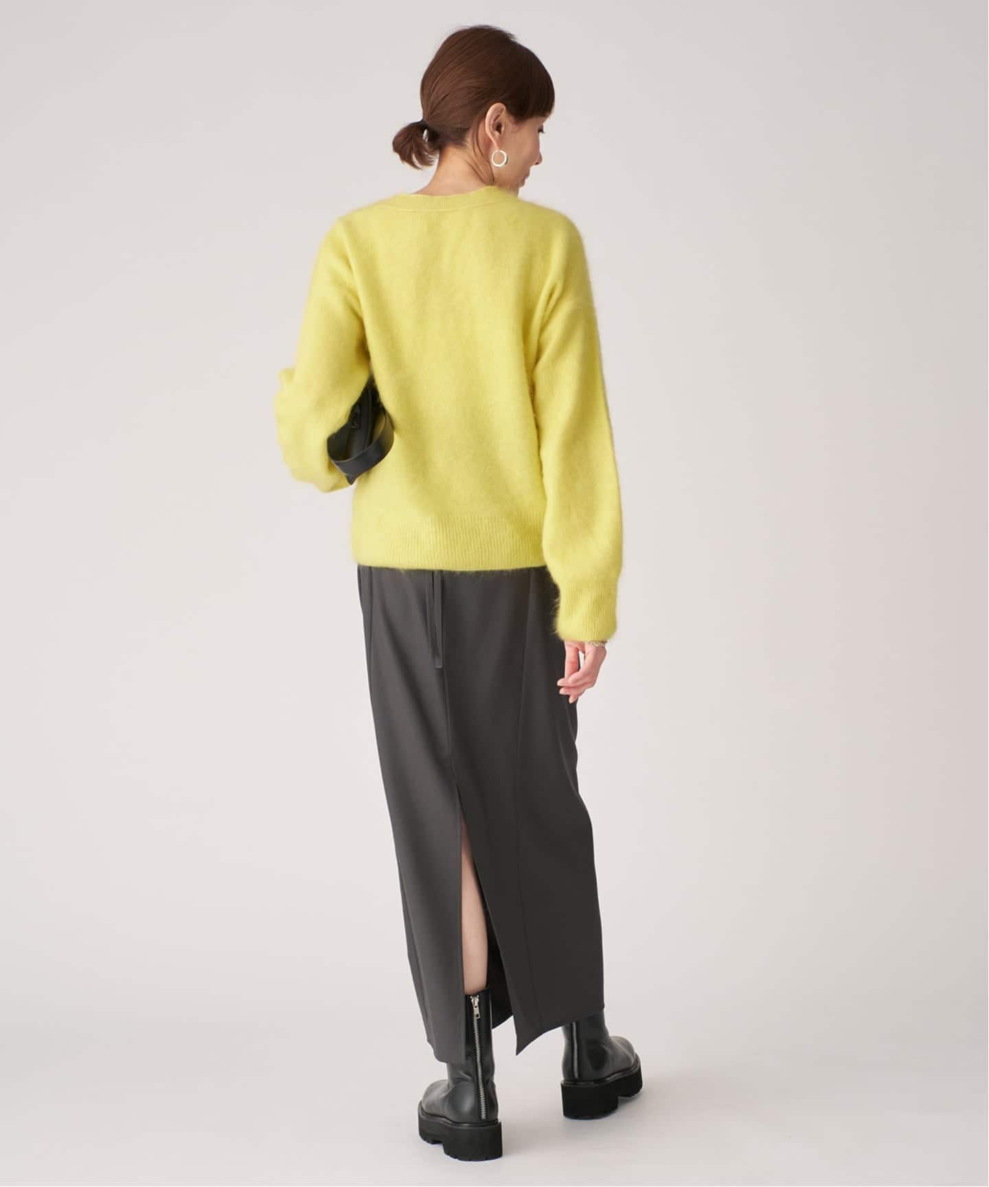 ENRICA エンリカ Vネックプルオーバー 1-tone KNIT241（ニット