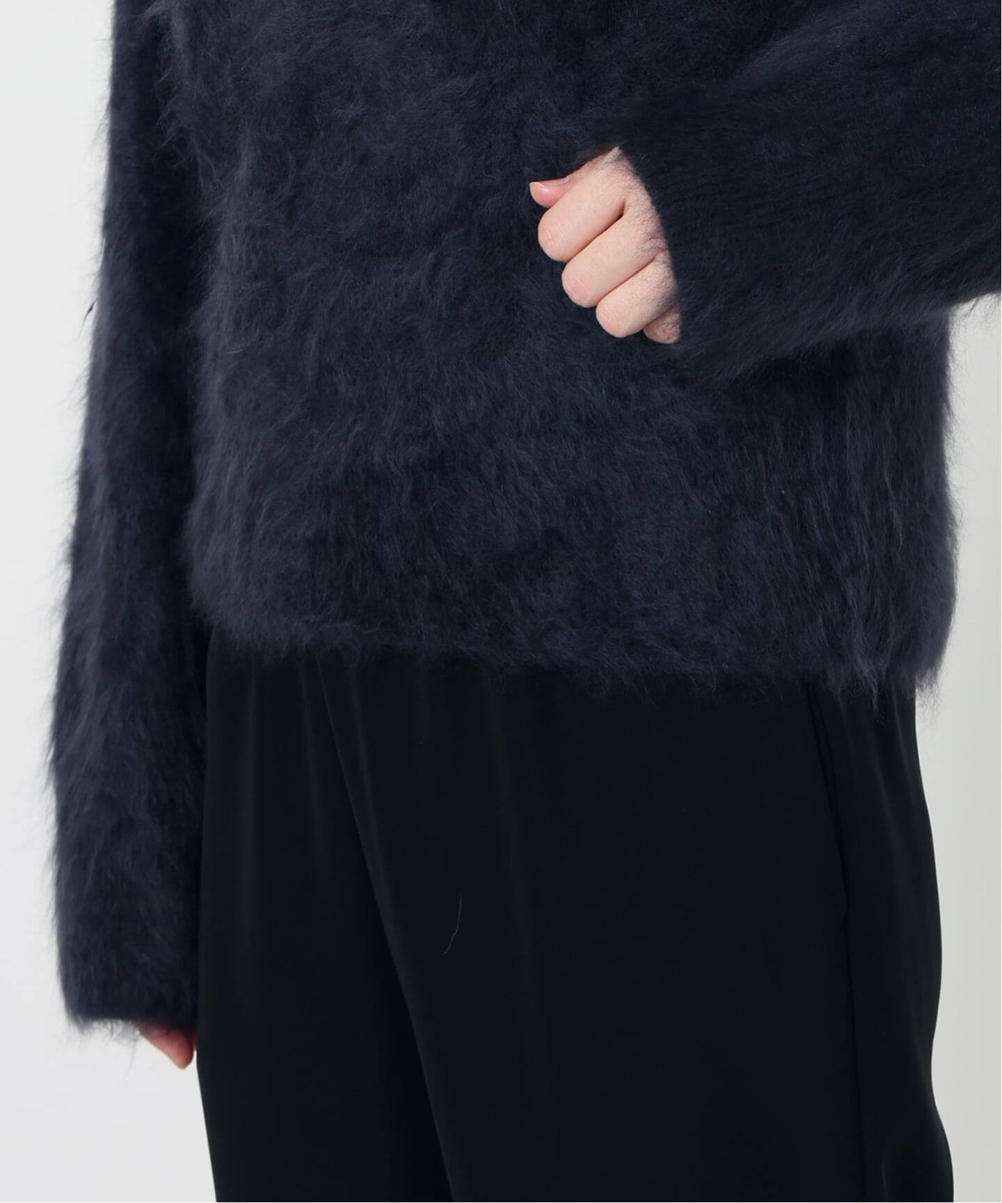ENRICA エンリカ Vネックプルオーバー 1-tone KNIT241（ニット