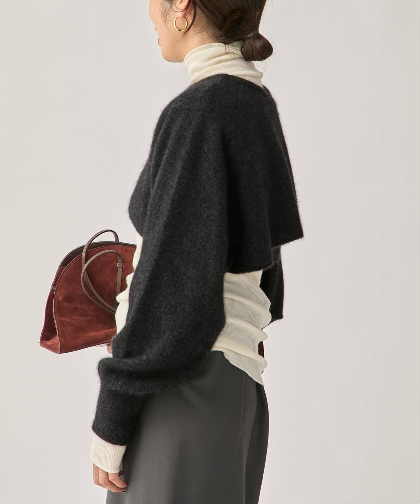 ENRICA エンリカ SLEEVE CAPE ニット KNIT245（ニット／セーター