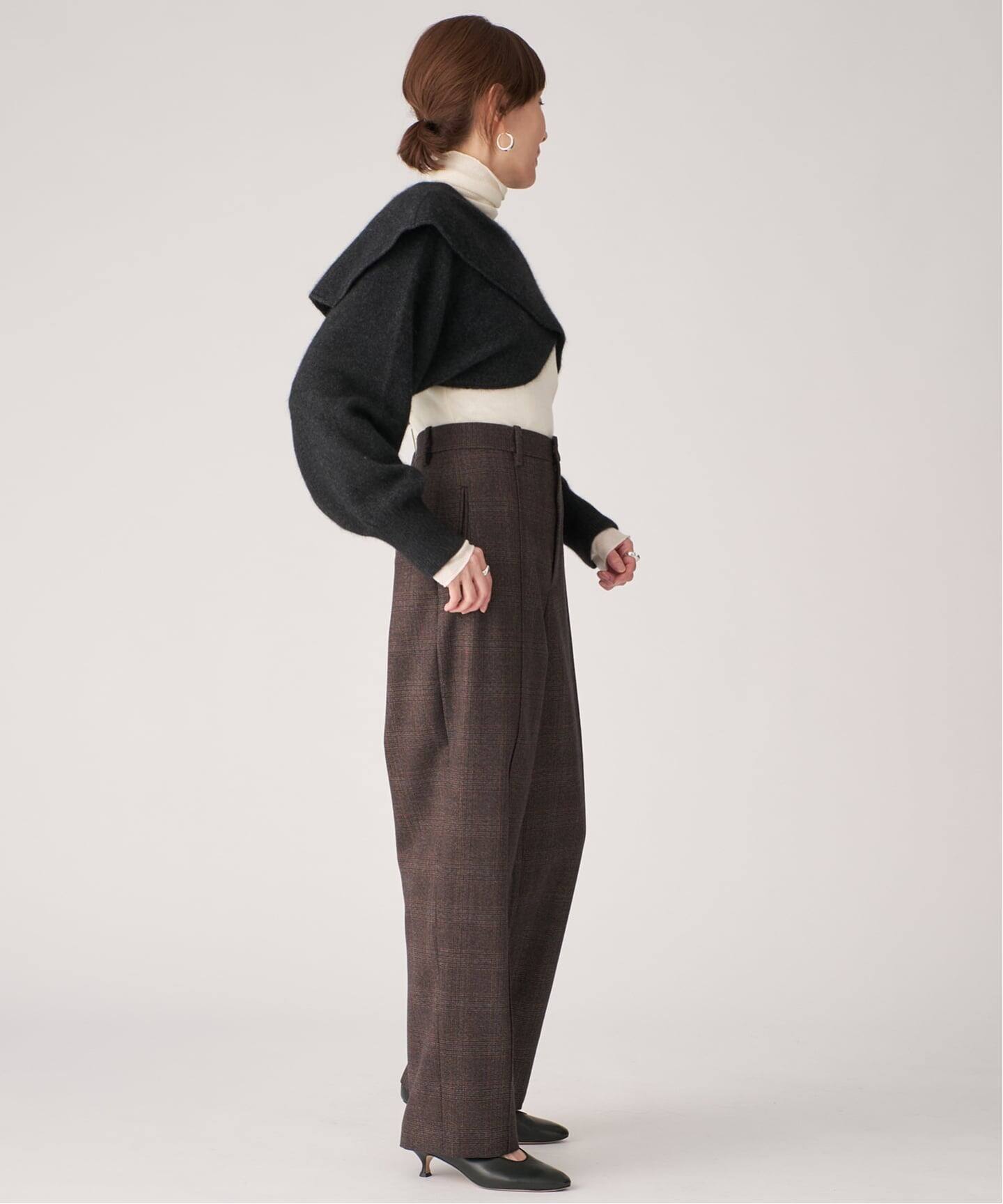 ENRICA エンリカ SLEEVE CAPE ニット KNIT245（ニット／セーター