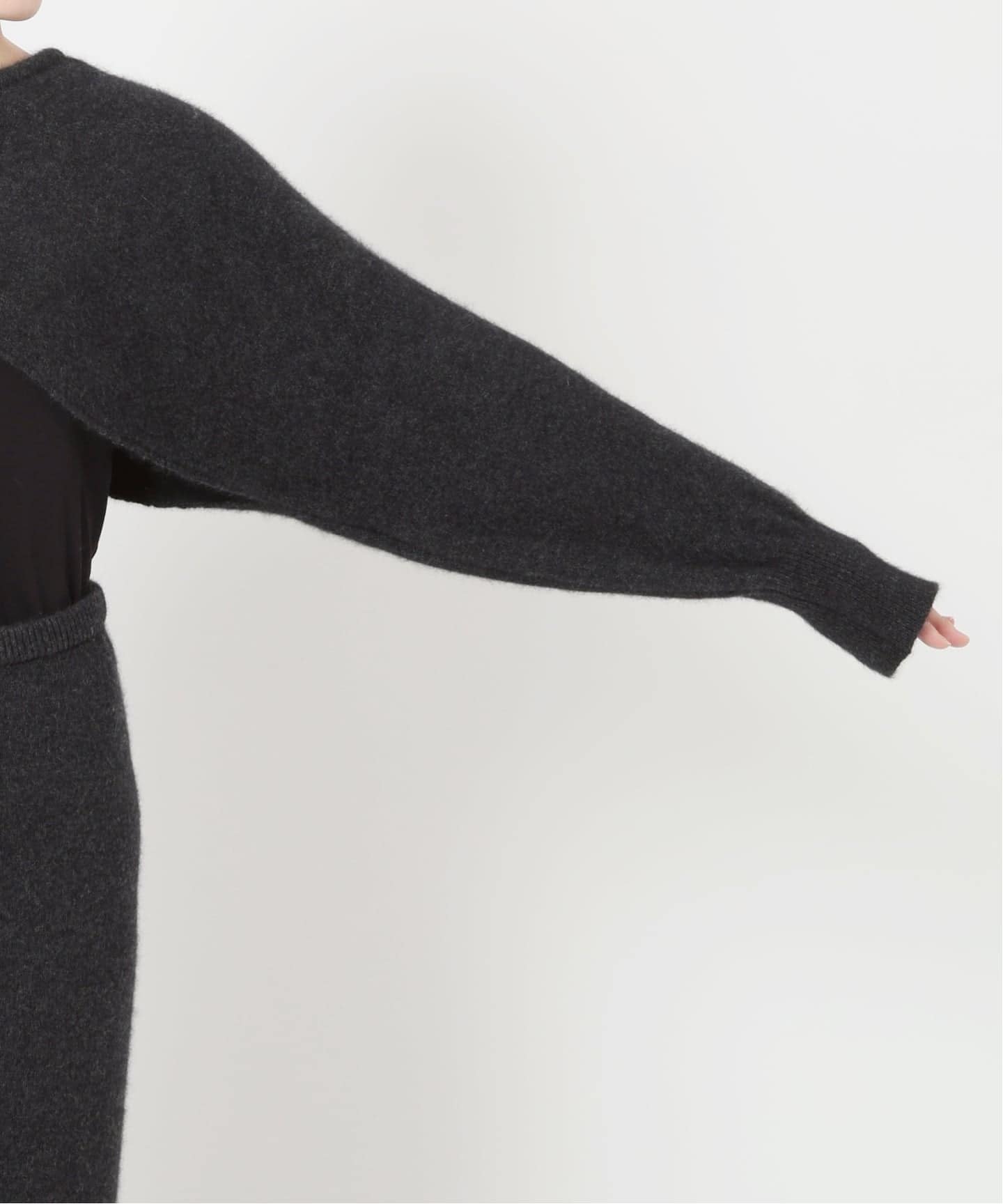 ENRICA エンリカ SLEEVE CAPE ニット KNIT245（ニット／セーター