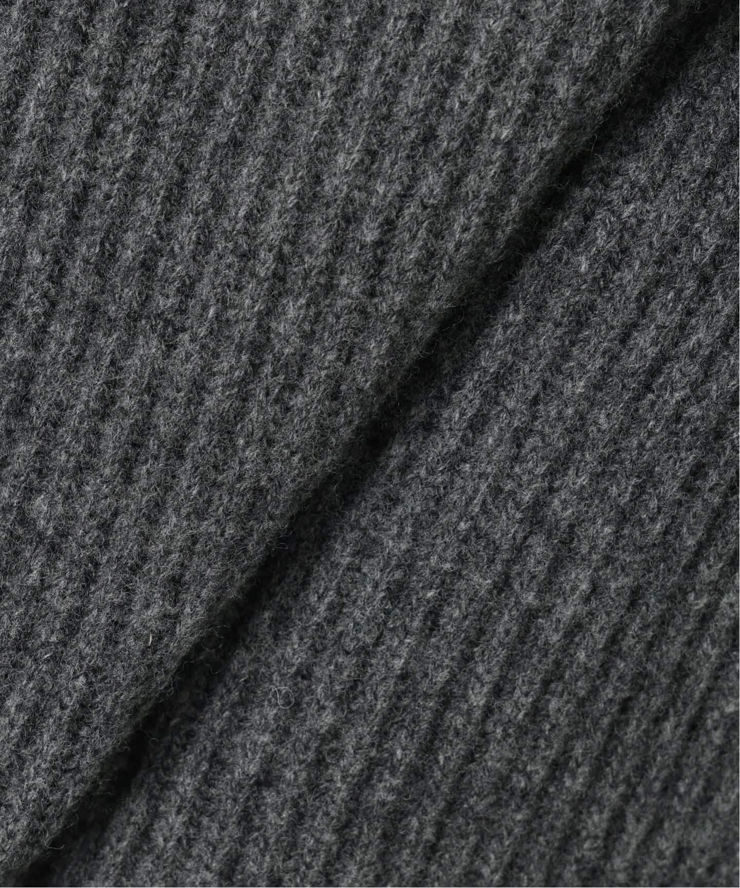 INSCRIRE アンスクリア Rib Short Length プルオーバー I25AWK1