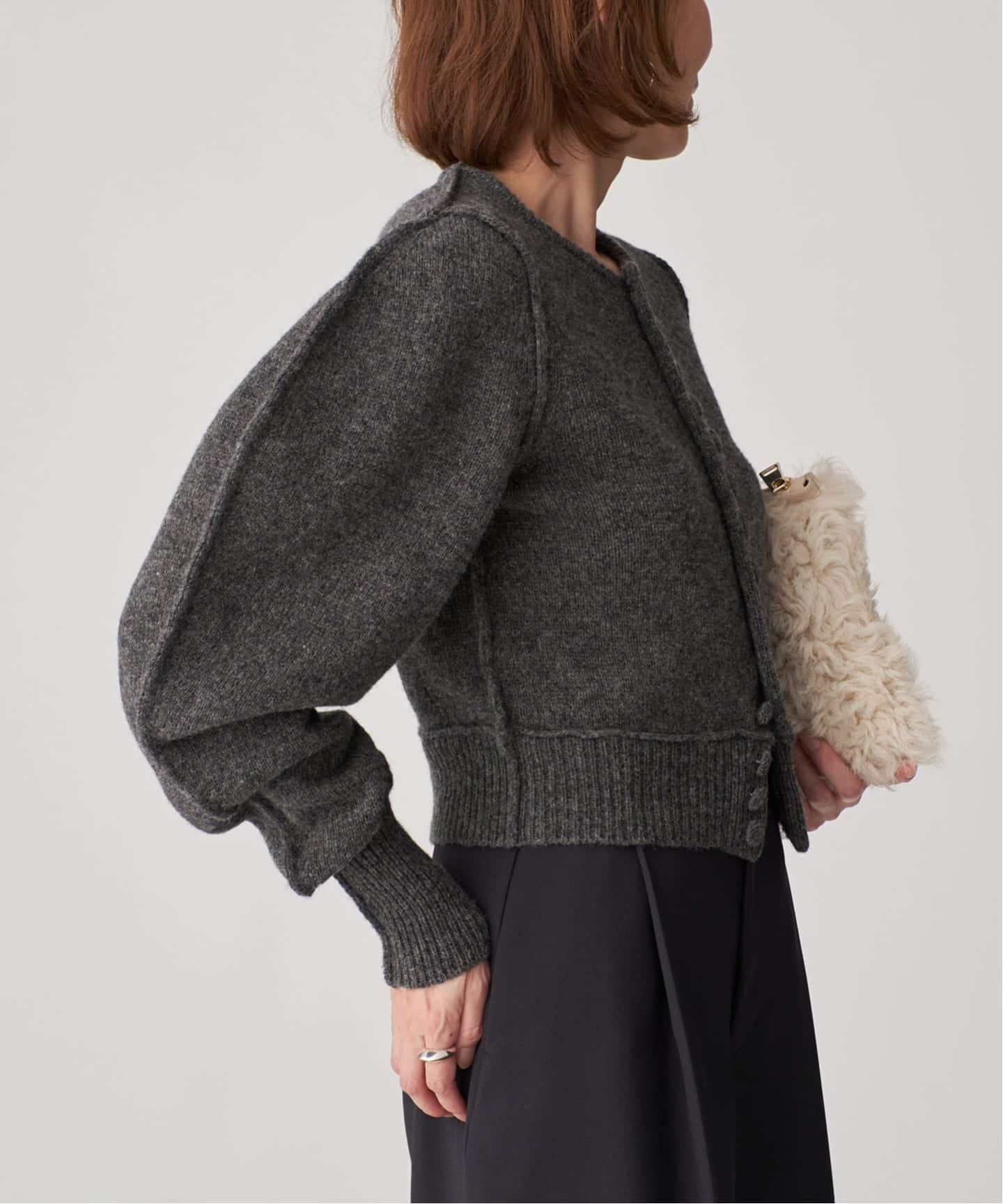 INSCRIRE アンスクリア Shoulder カーディガン I25AWK15（カーディガン