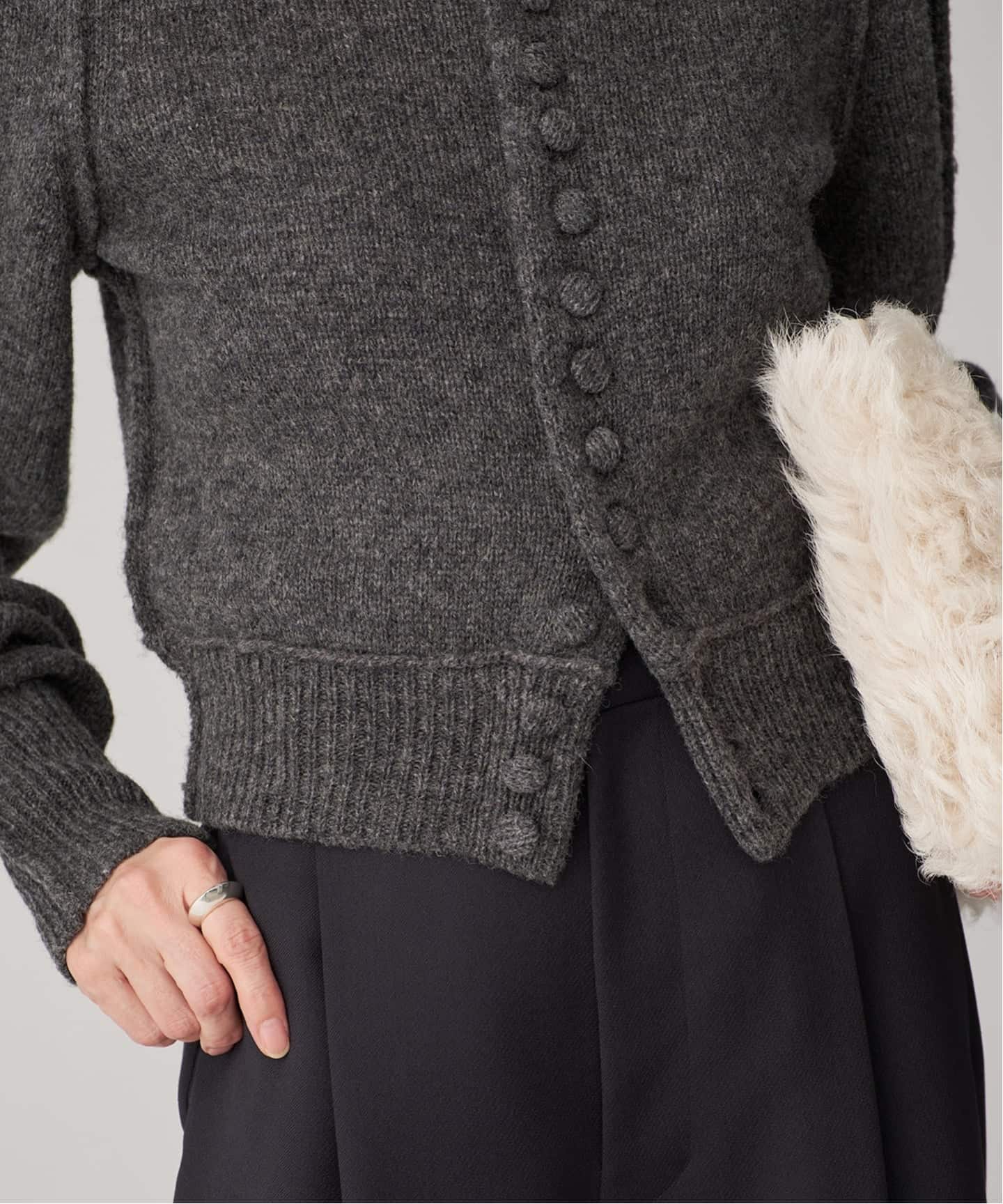 INSCRIRE アンスクリア Shoulder カーディガン I25AWK15（カーディガン