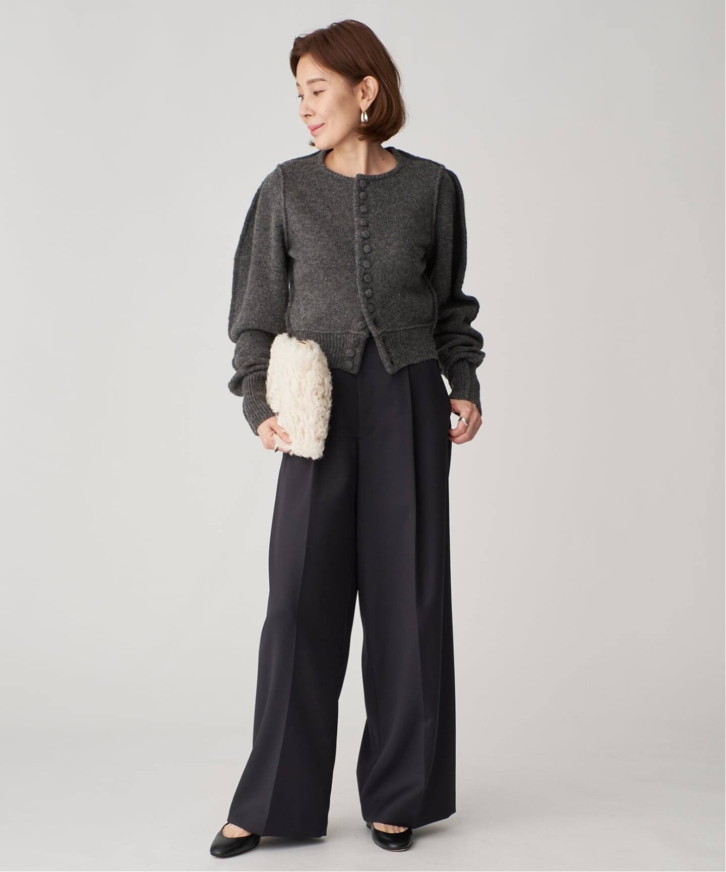 INSCRIRE アンスクリア Shoulder カーディガン I25AWK15（カーディガン