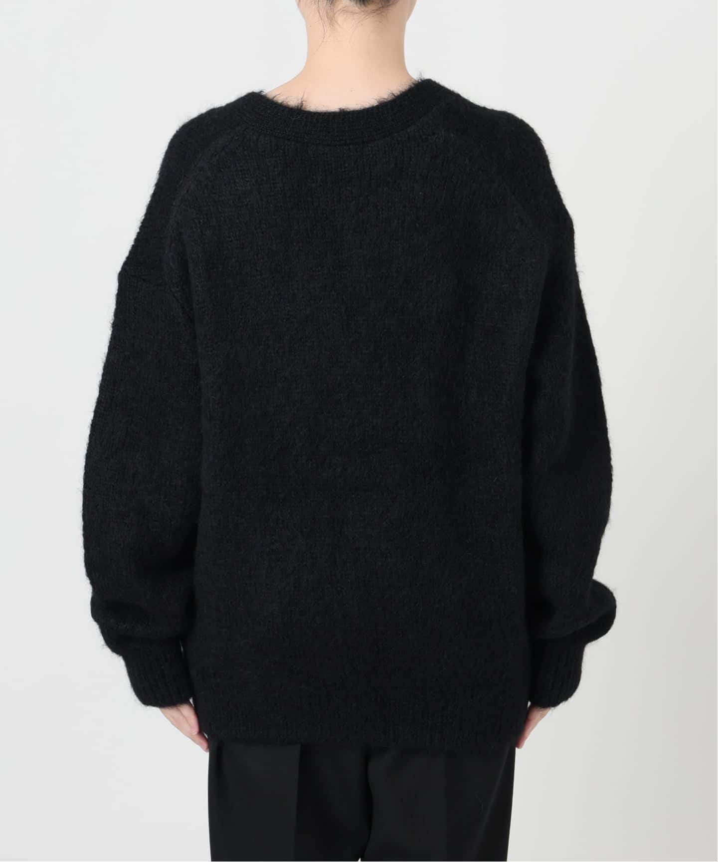 SLOANE スローン 3G天竺アルパカxウール Vネックカーディガン SLOANE スローン 3G天竺アルパカxウール Vネックカーディガン SL10W