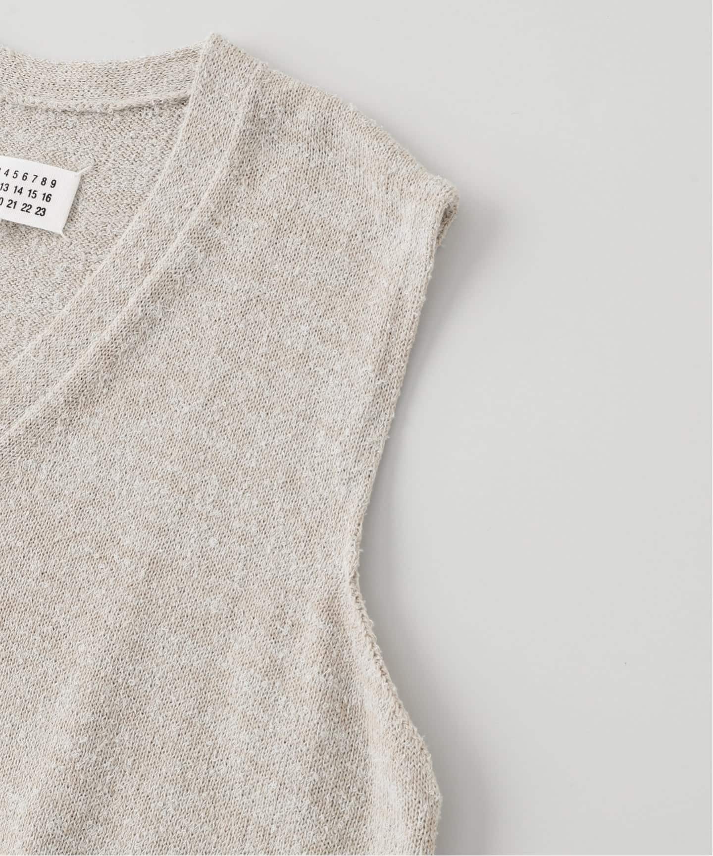 MAISON MARGIELA(メゾン マルジェラ) LIGHT BOUCLE KNIT VEST（ベスト