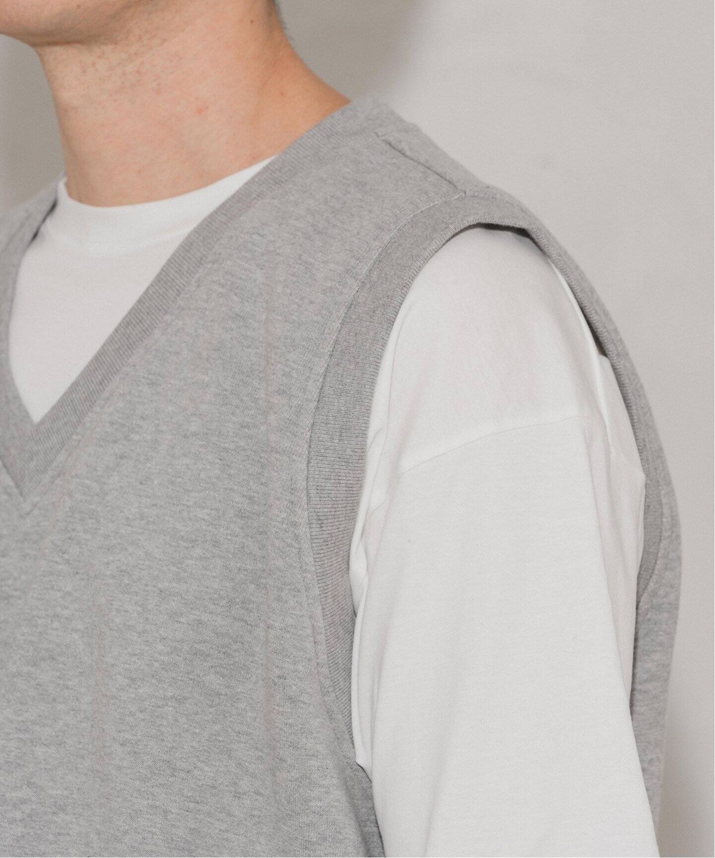 LOOPWHEELER × LOWERCASE for EDIFICE ライトツリウラケ ルーズベスト