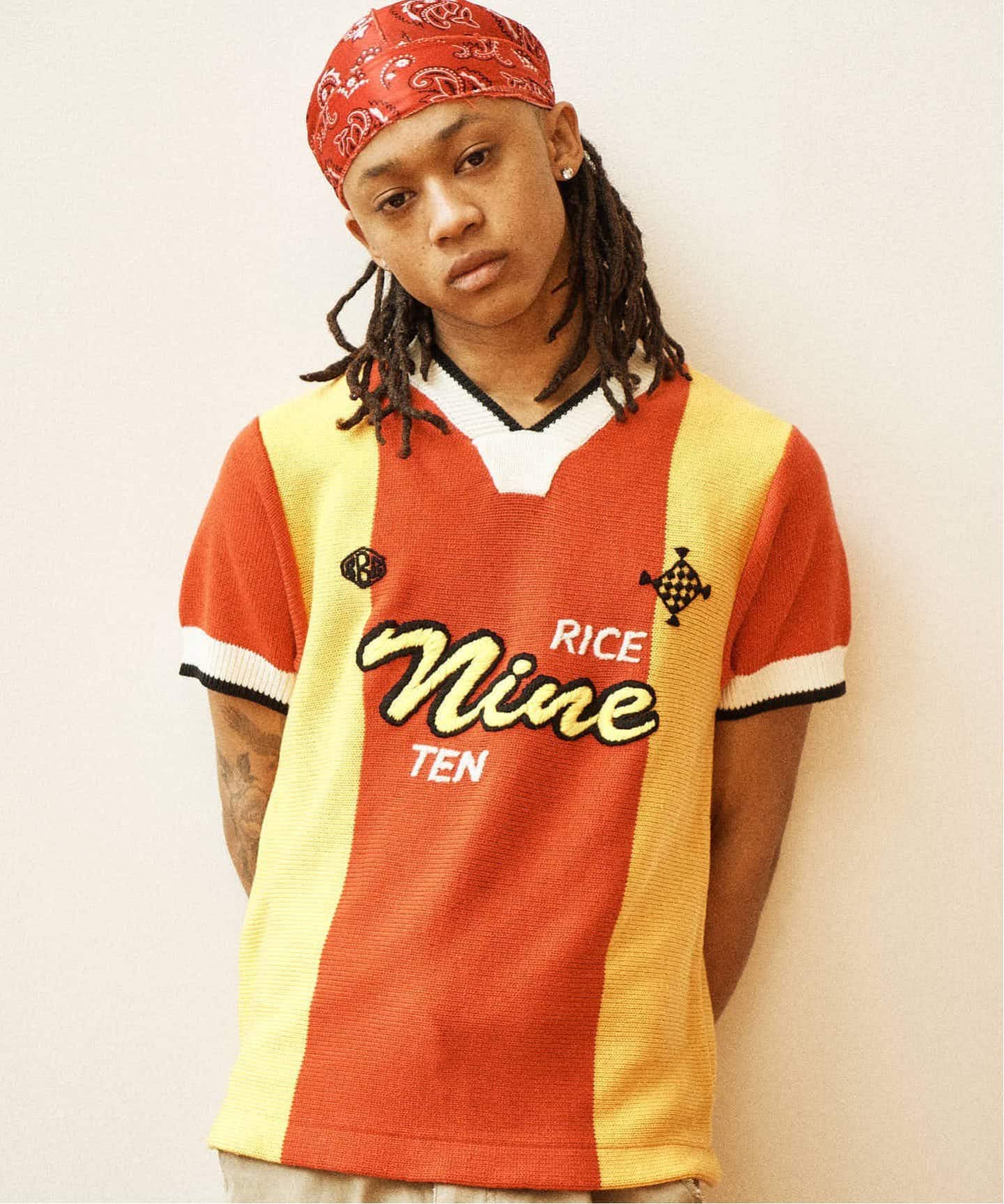 RICE NINE TEN / ライスナインテン EX Knitting Soccer Jersey