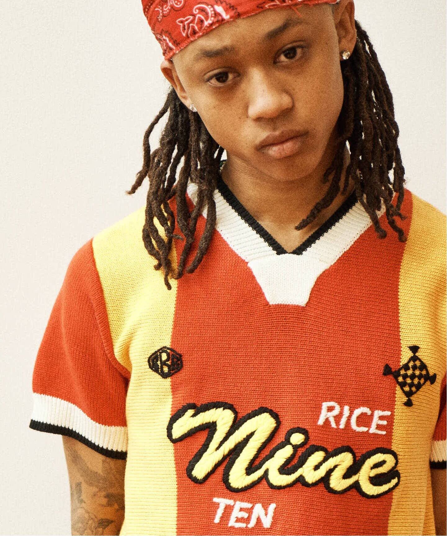 RICE NINE TEN / ライスナインテン EX Knitting Soccer Jersey