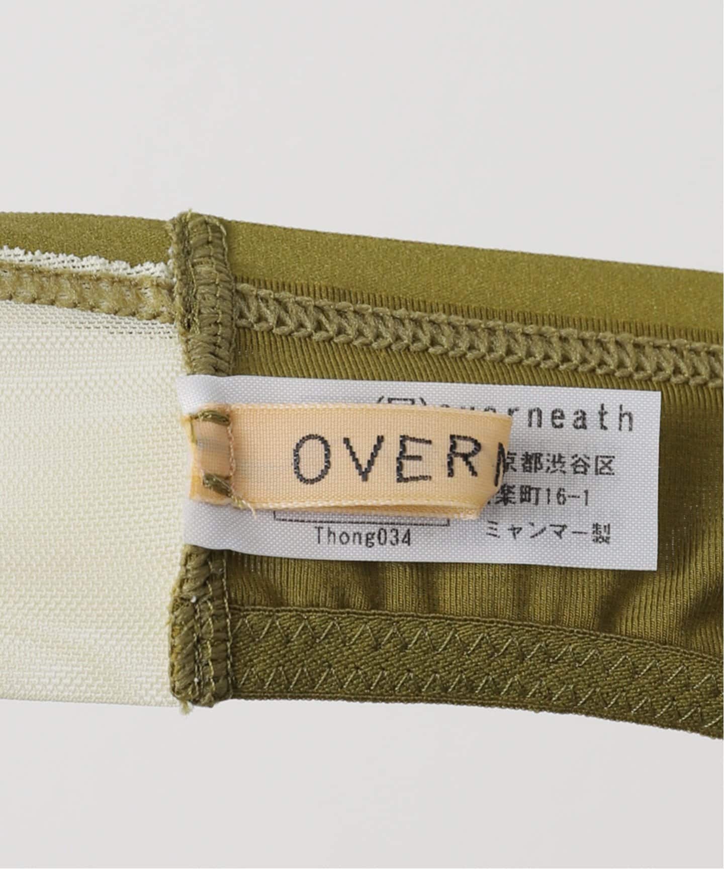 OVERNEATH Tong034 スムースxネット：ショーツ（ショーツ）｜CITYSHOP