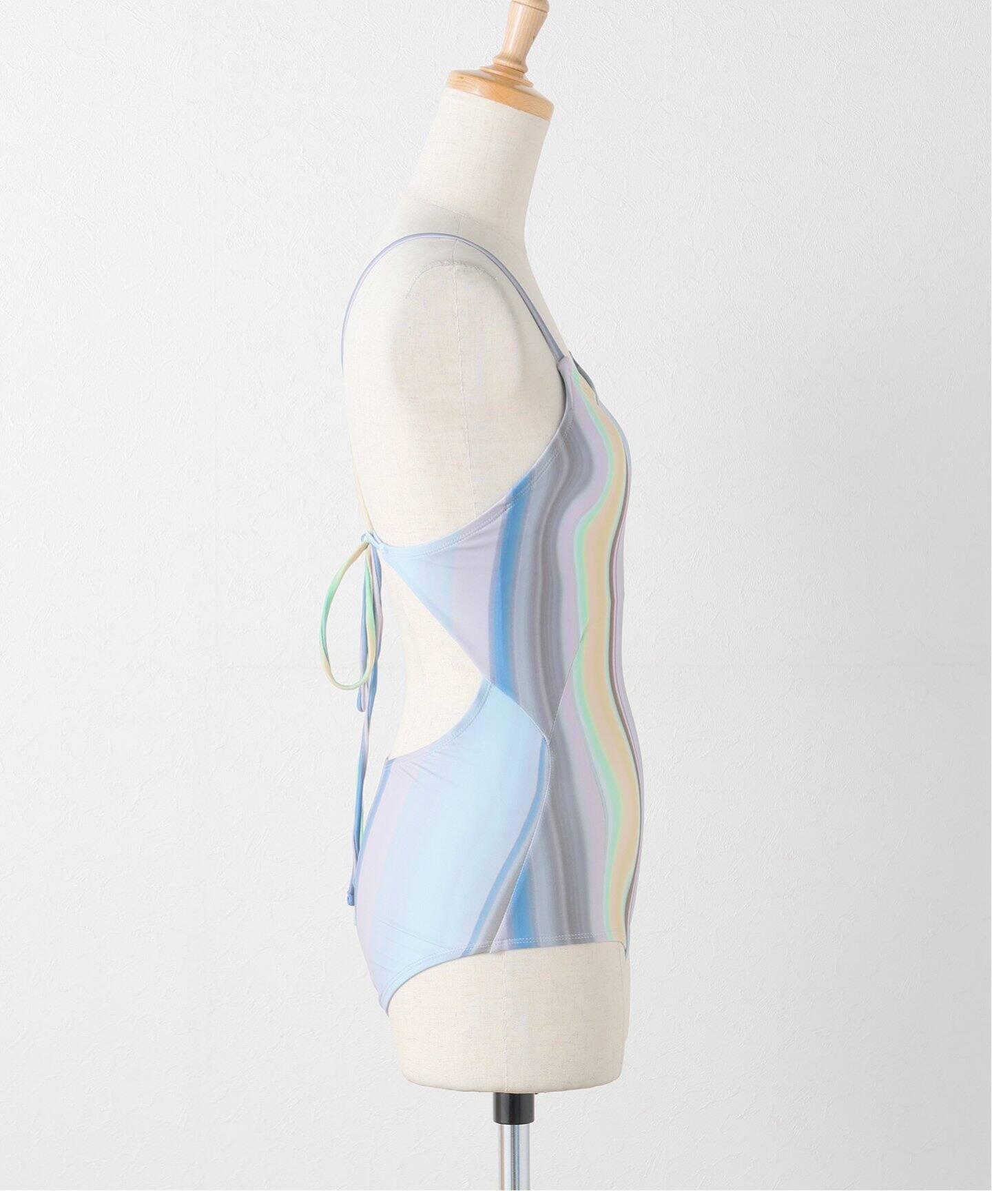 【PISCESS】Leotard Shirring One-Piece Swimsuit☆水着☆送料込 PISCESS】Leotard Shirring One-Piece Swimsuit☆水着☆送料込