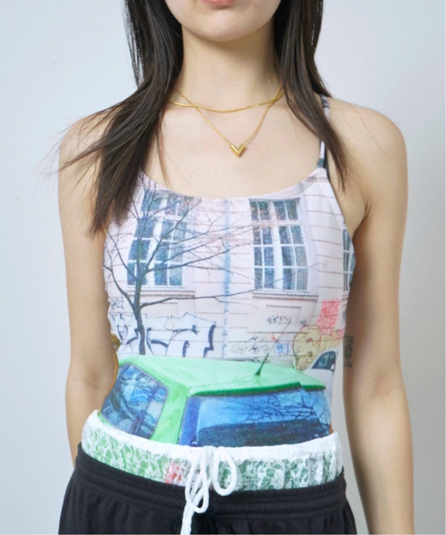 PISCESS/パイシス Photo Graphic One-Piece Swimsuit（その他