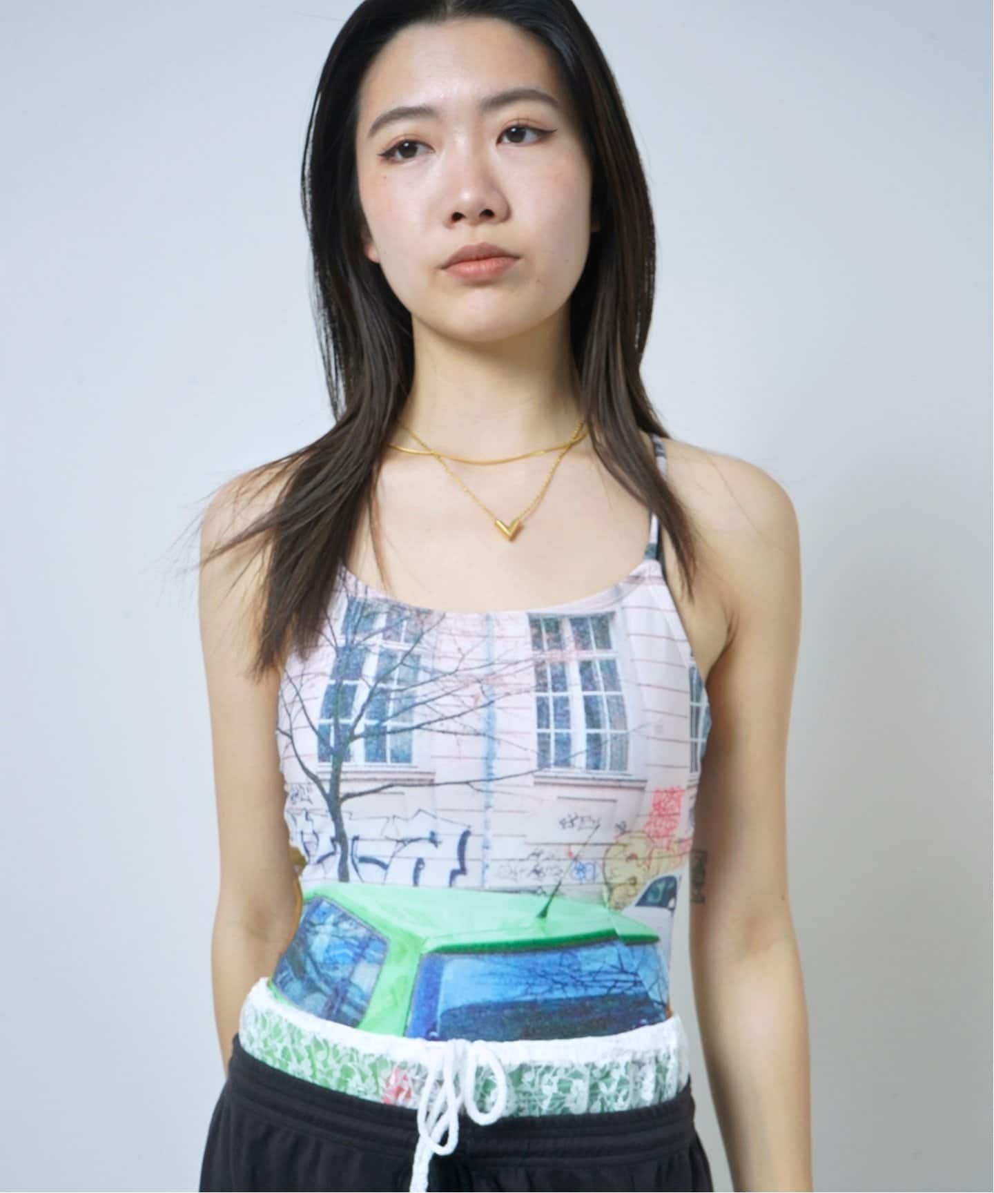 PISCESS｜パイシス】Photo Graphic One-Piece Swimsuit フォト