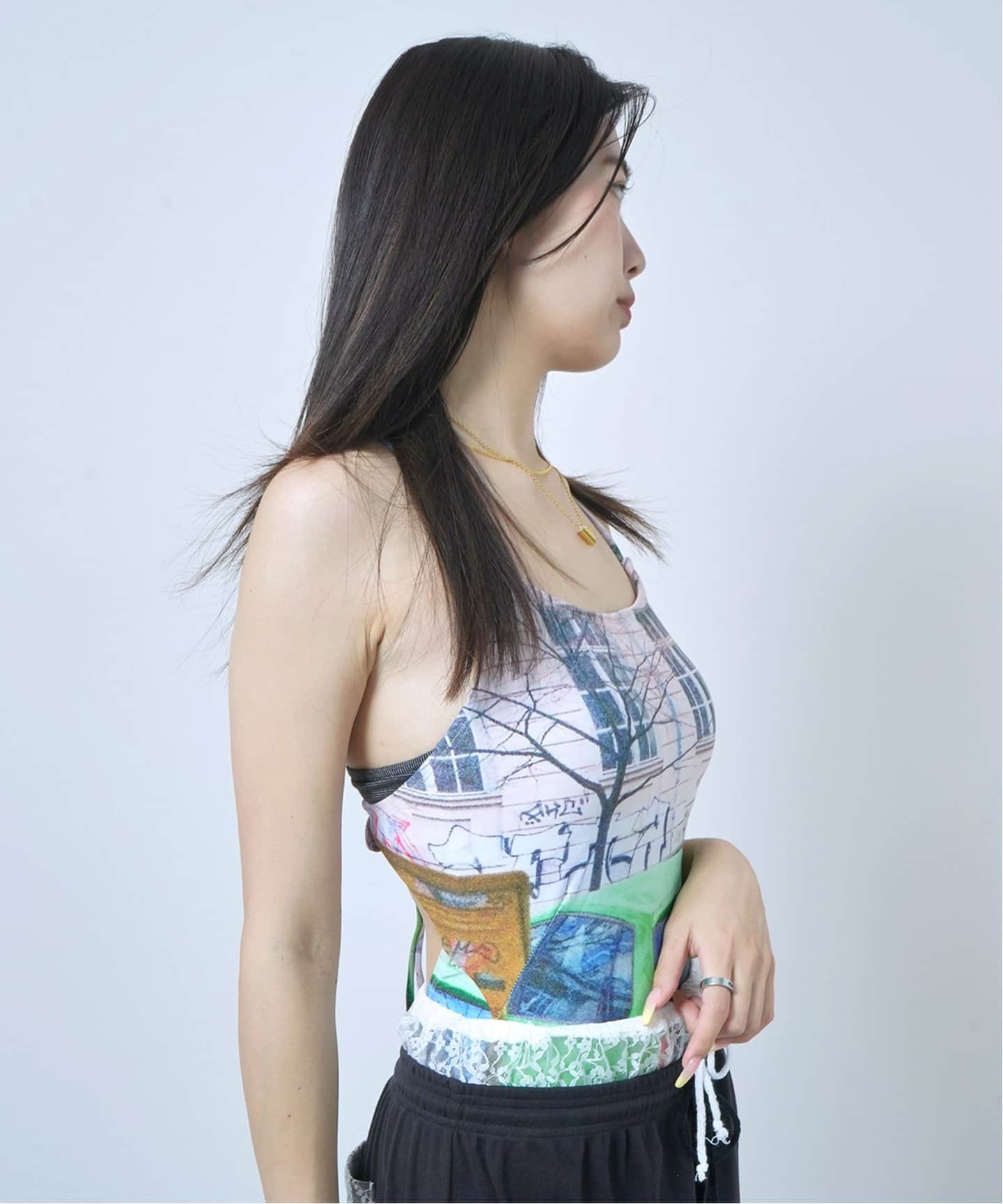 ☆関税込☆PISCESS☆Photo Graphic One-Piece Swimsuit☆