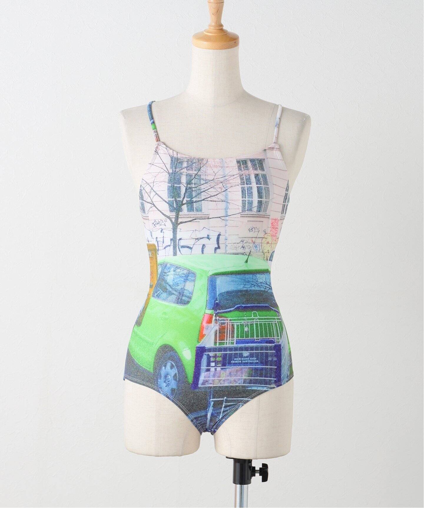☆関税込☆PISCESS☆Photo Graphic One-Piece Swimsuit☆