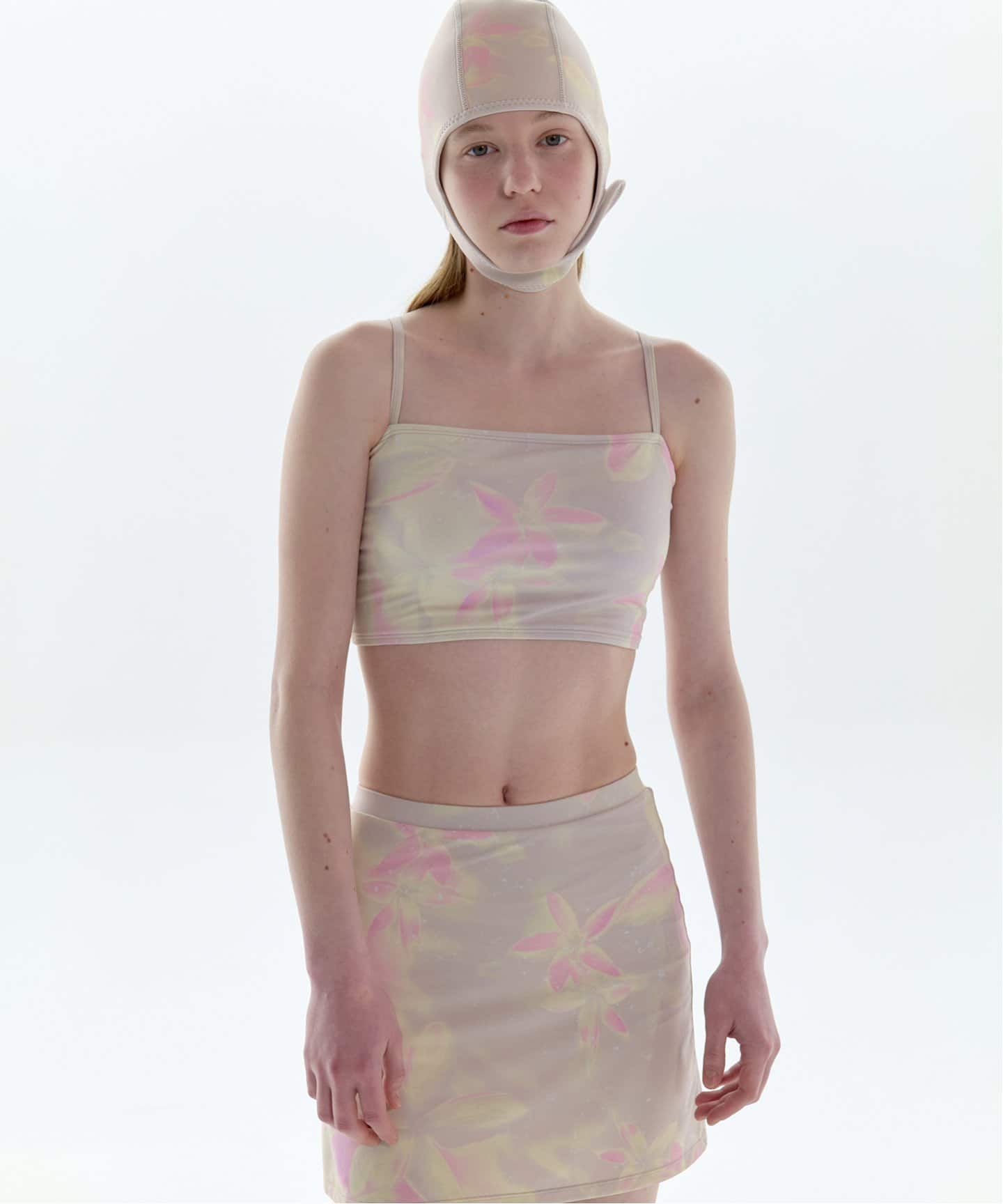 PISCESS / Flower Tube Top Skirt Set水着セット PISCESS/パイシス Flower Splash Tube Top Skirt Set（その他